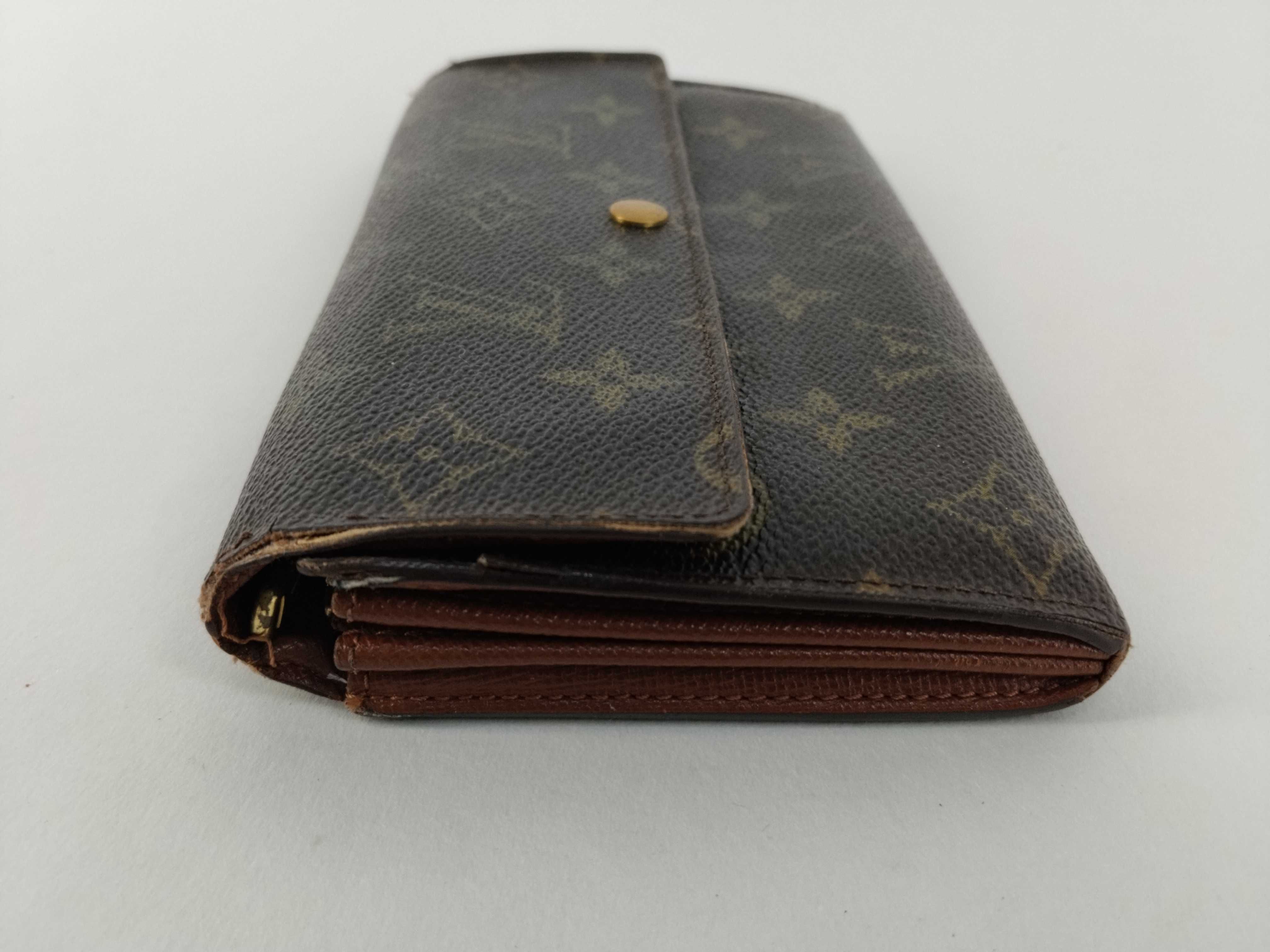Monogram LV Wallet Portemonnaie Credit Brown Wallet — view 4
