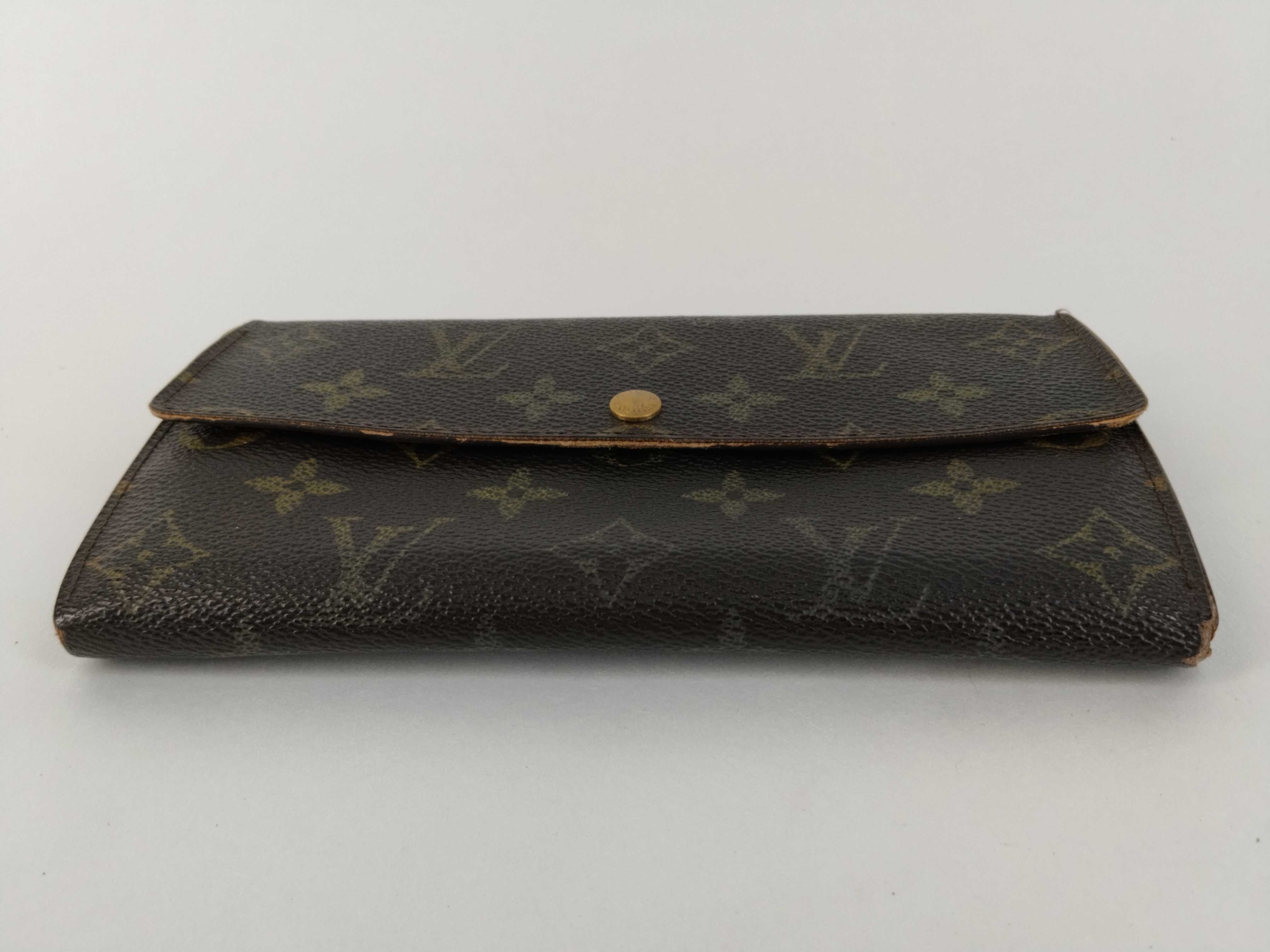 Monogram LV Wallet Portemonnaie Credit Brown Wallet — view 5