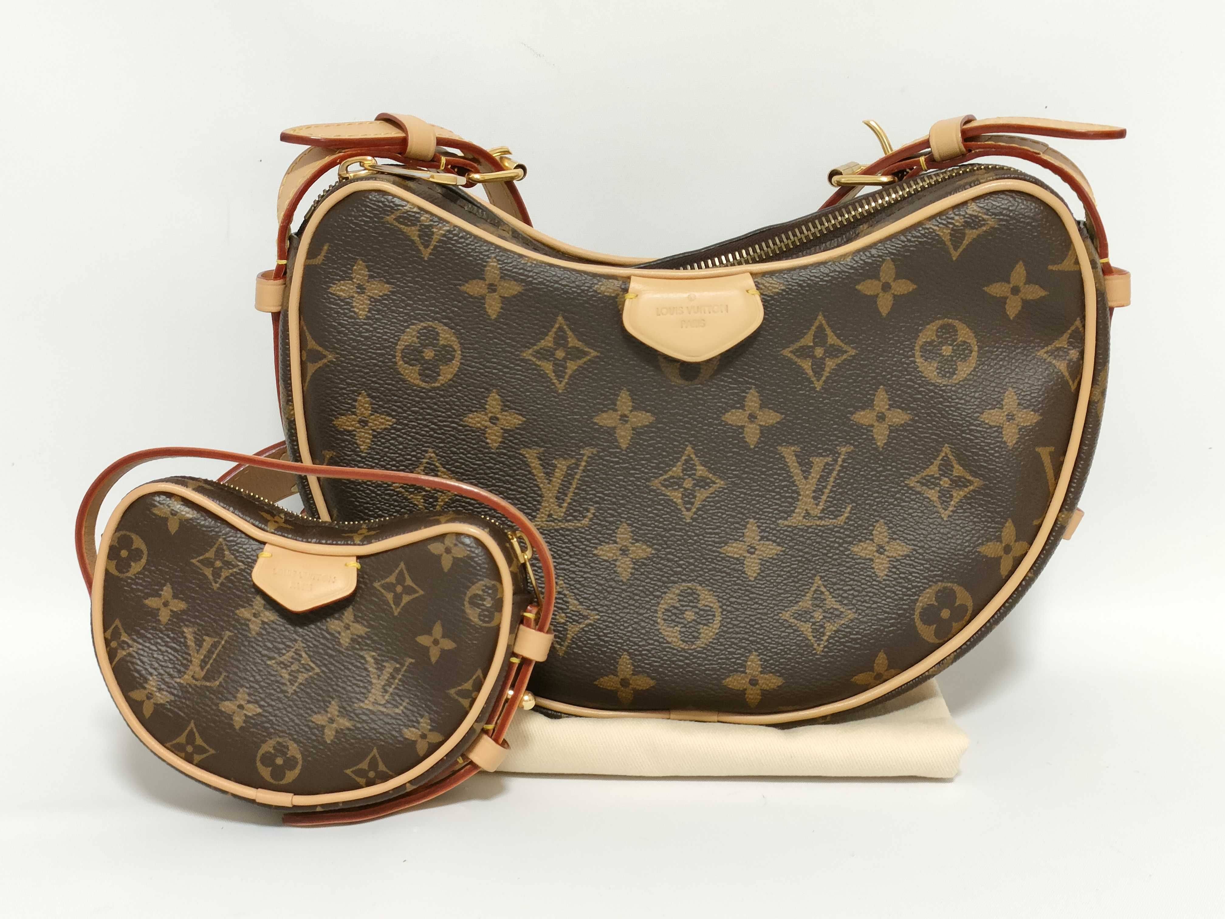 Monogram Vuitton Croissant MM Shoulder Bag M46828 Shoulder Bag