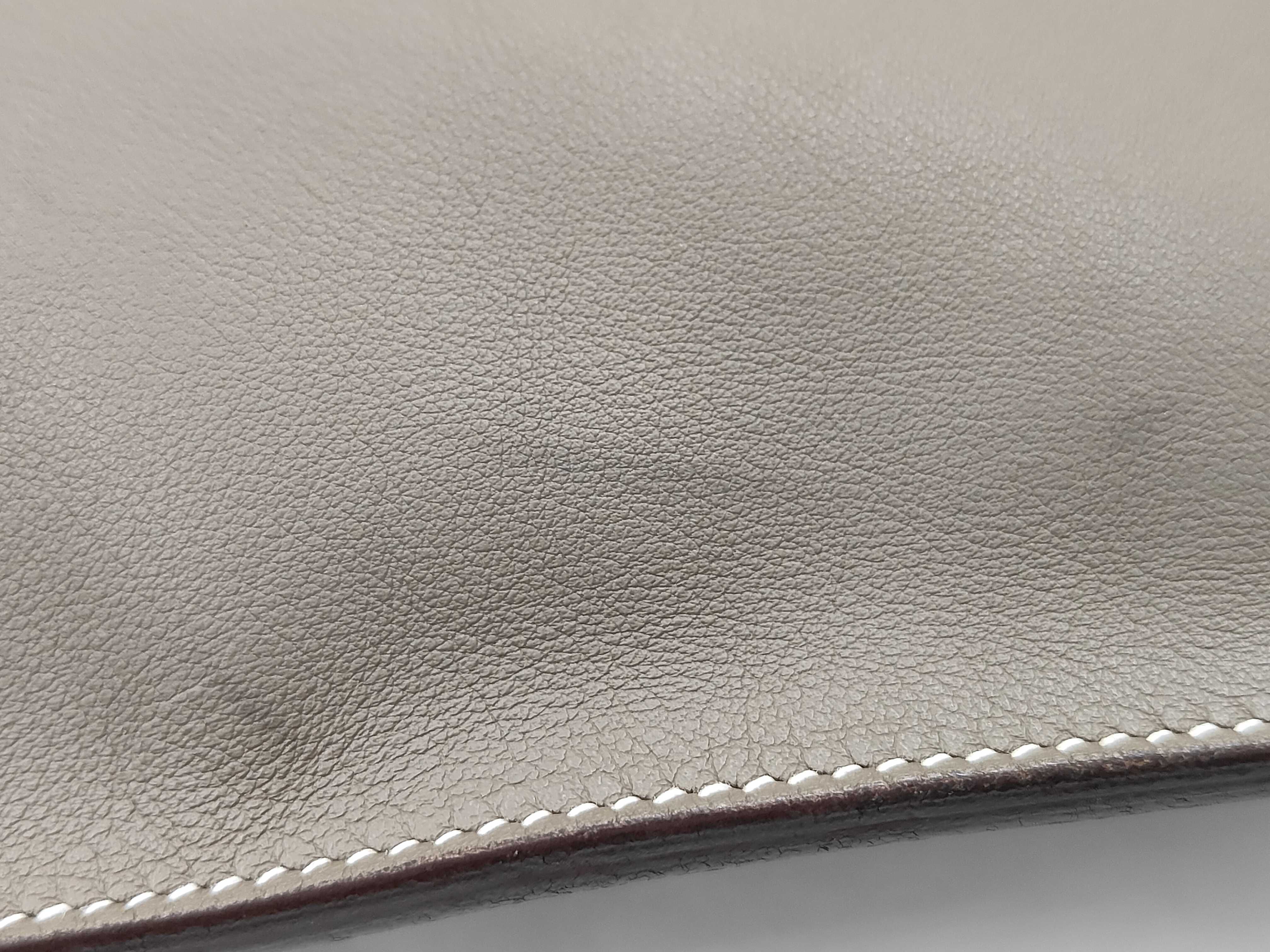 Possam Plus Leather Etoupe Silver Hardware B Stamp Shoulder Bag — view 6