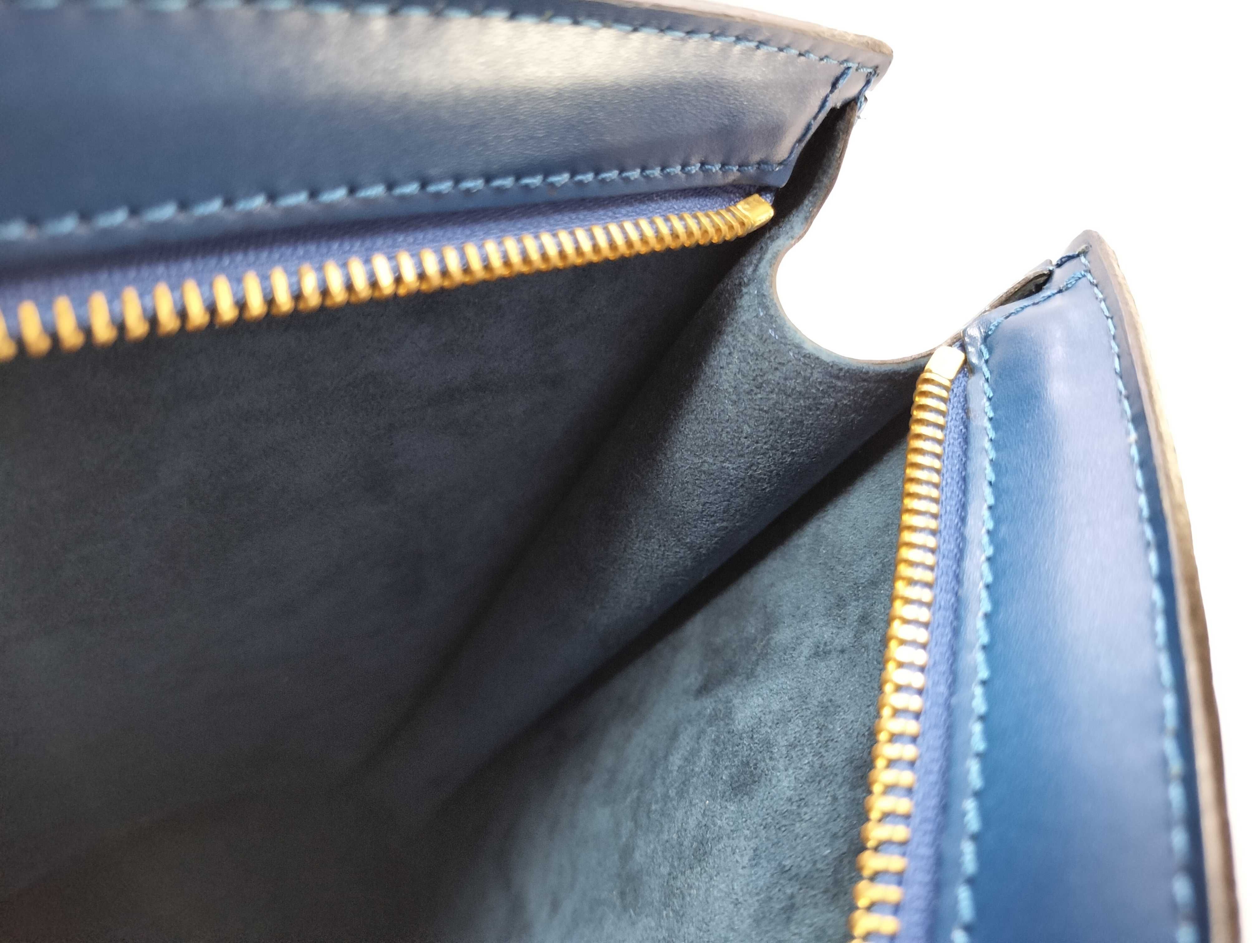 Epi Saint Jacques Blue Tote Bag — view 9