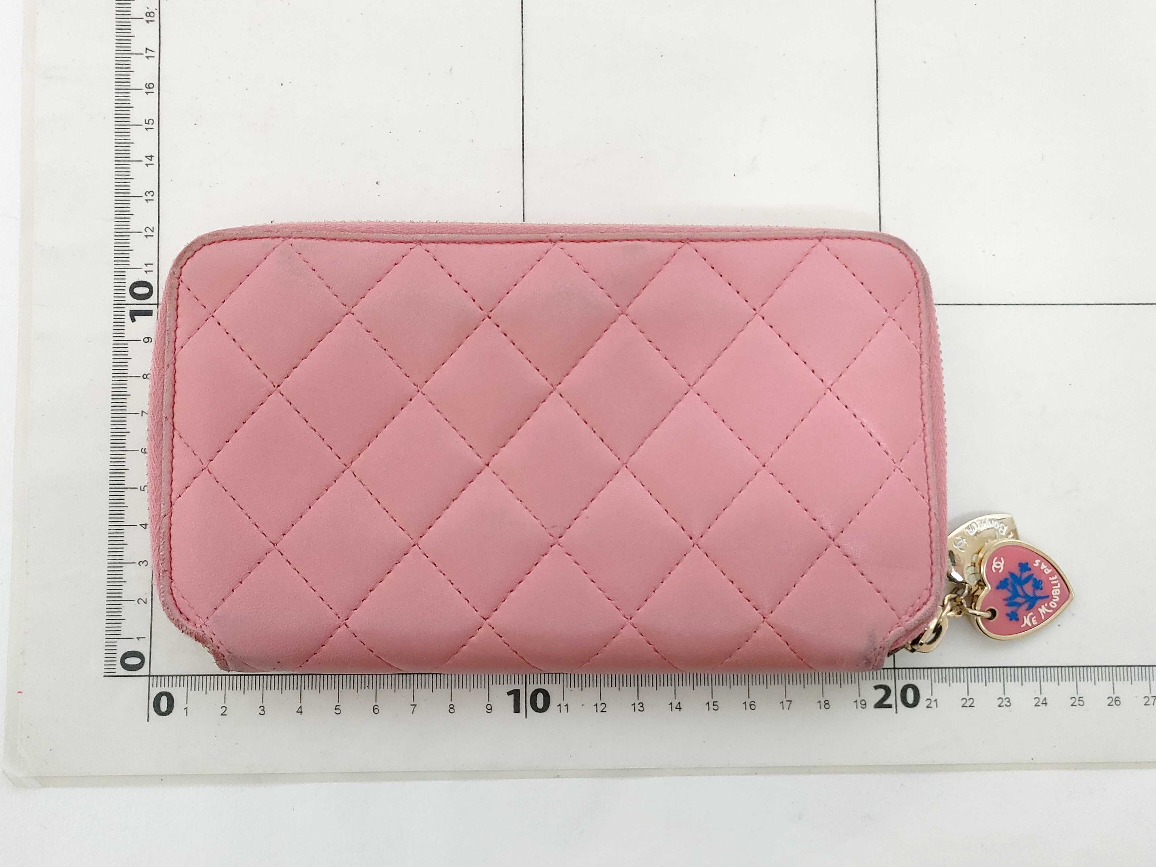 Matelassé Matelassé/Heart Charm/Long Wallet — view 2
