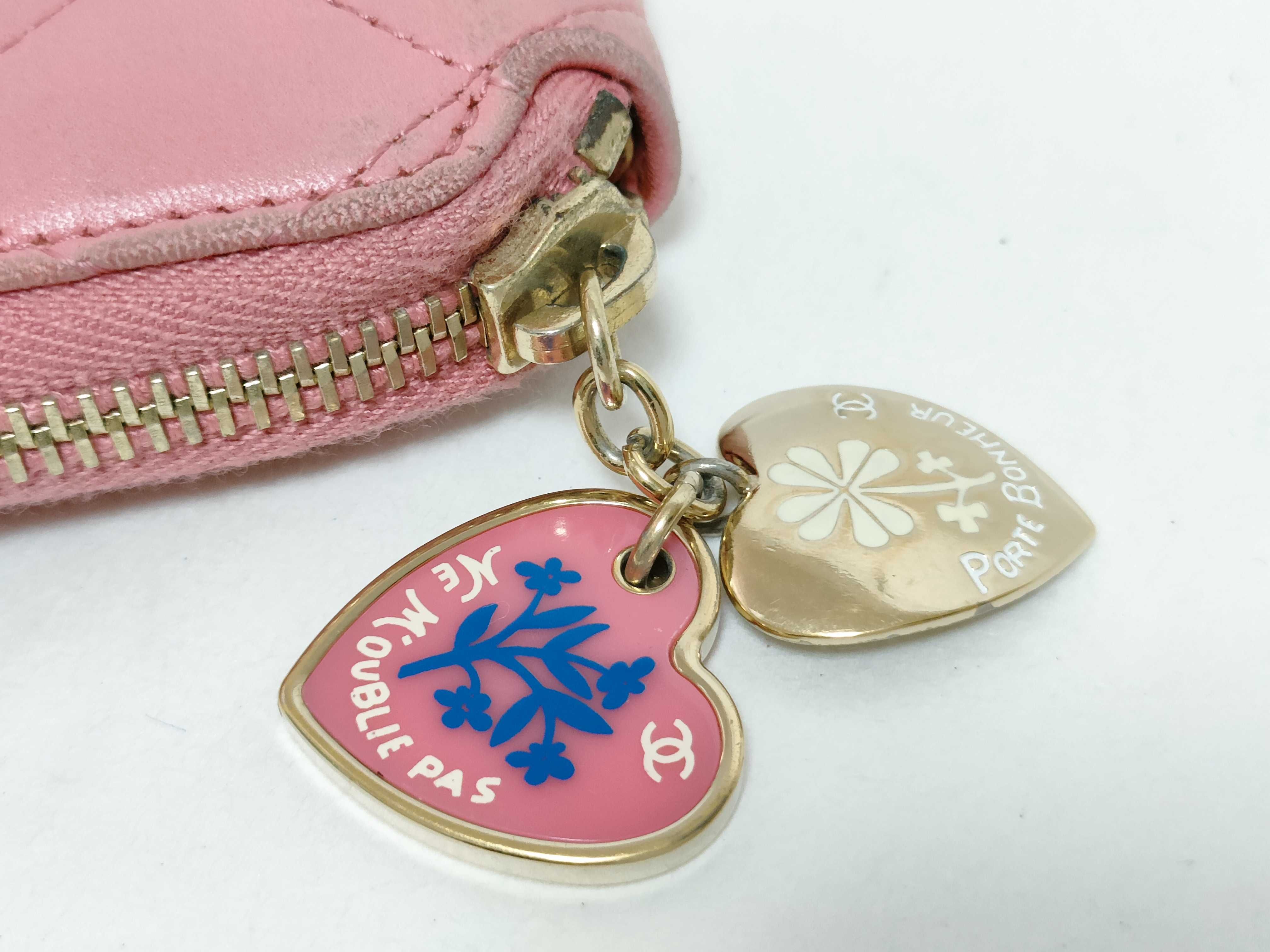 Matelassé Matelassé/Heart Charm/Long Wallet — view 7