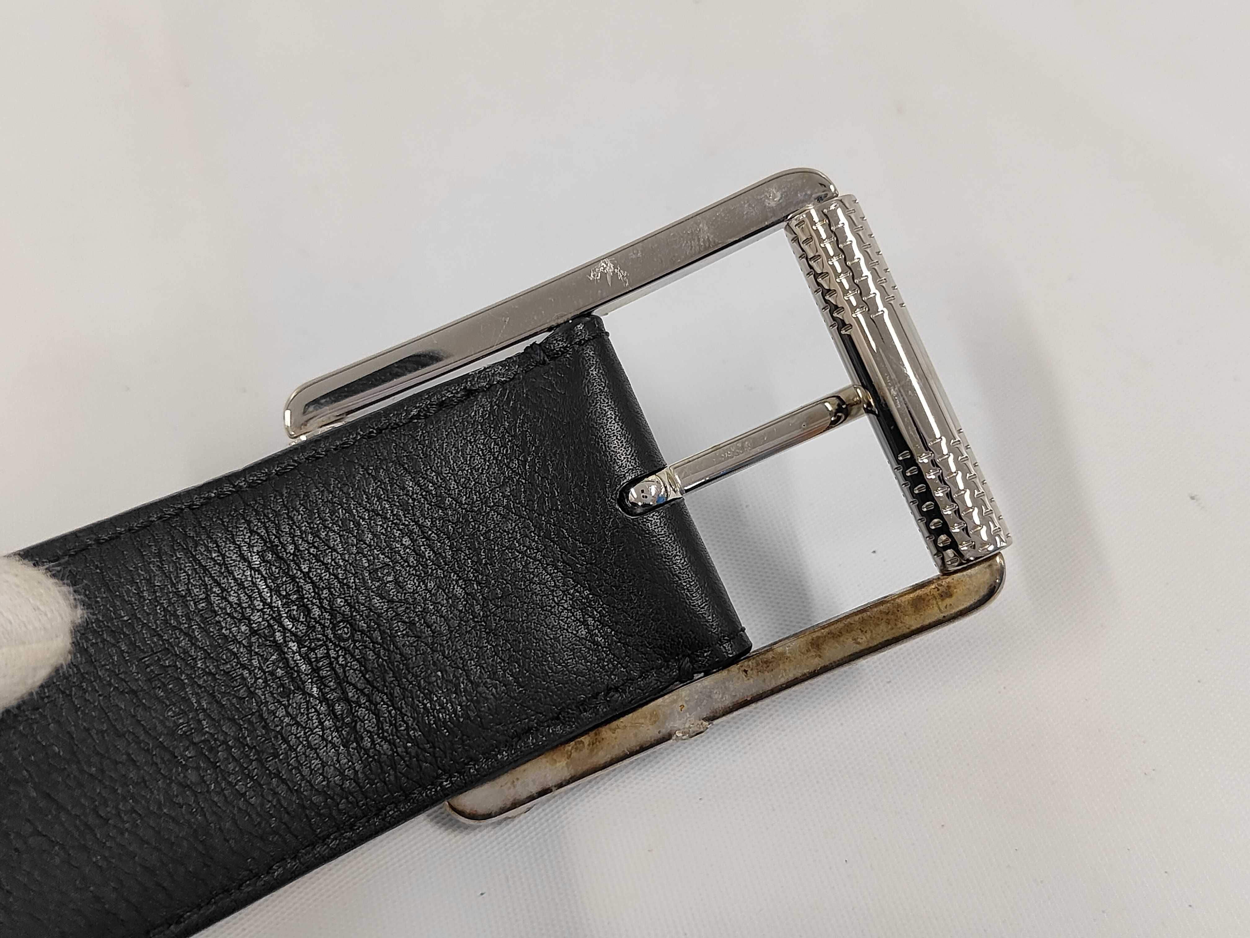 Damier Belt Red Line Belt — view 3