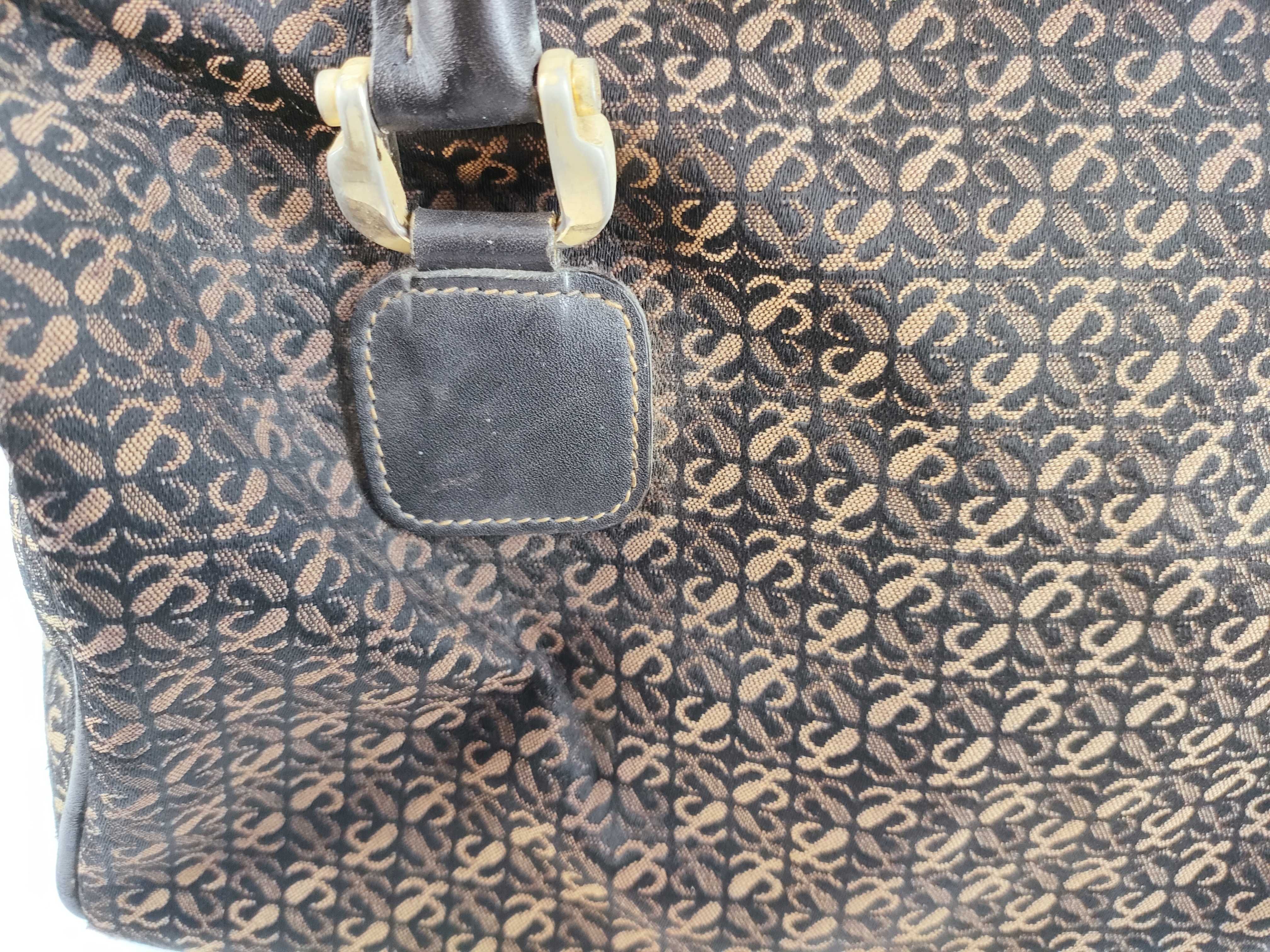 Repeat Anagram Handbag Boston Bag — view 9