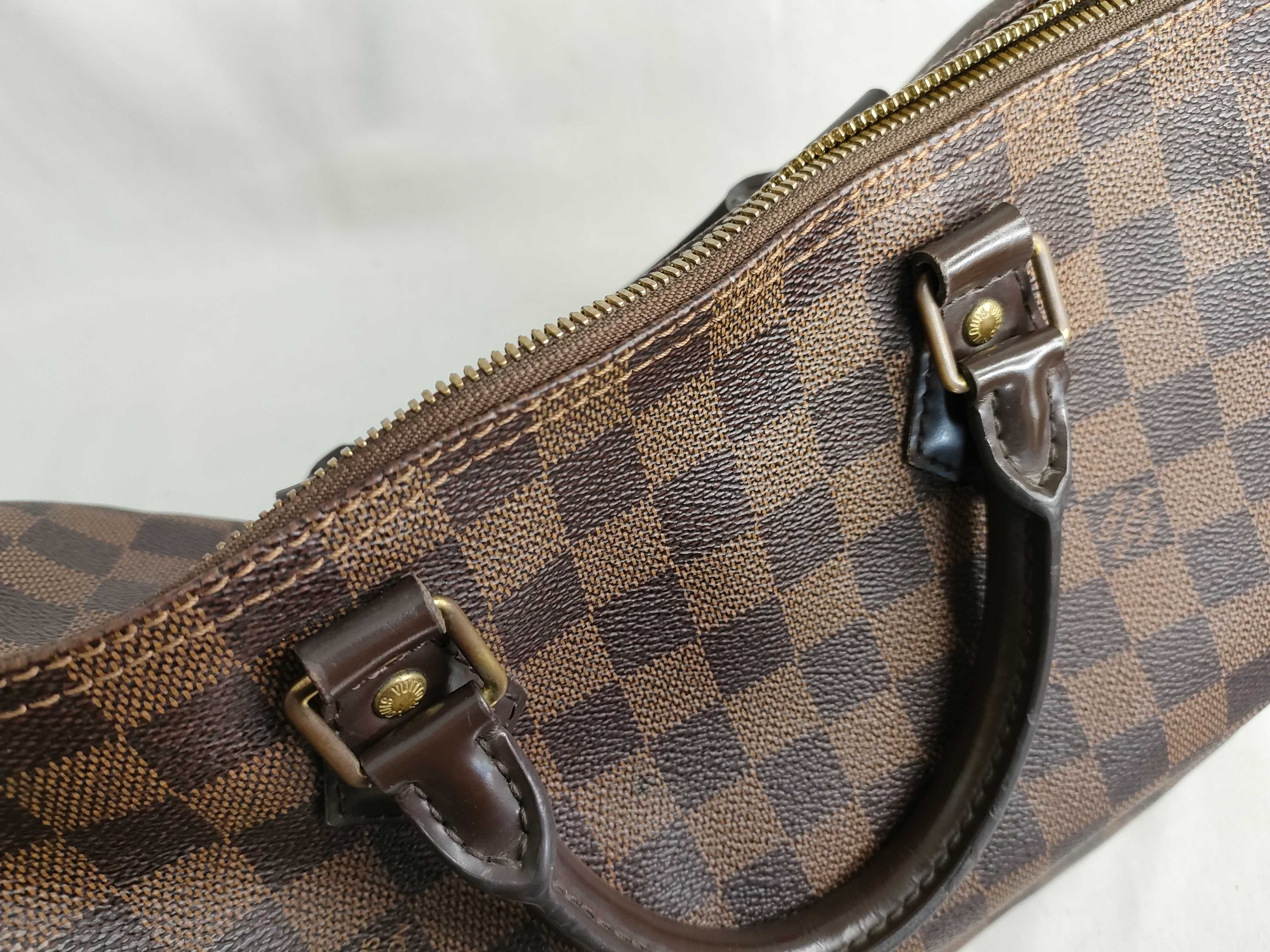 Damier PH - Brown Damier Ebene Canvas Hand Bag 30cm N41368 Handbag — view 15