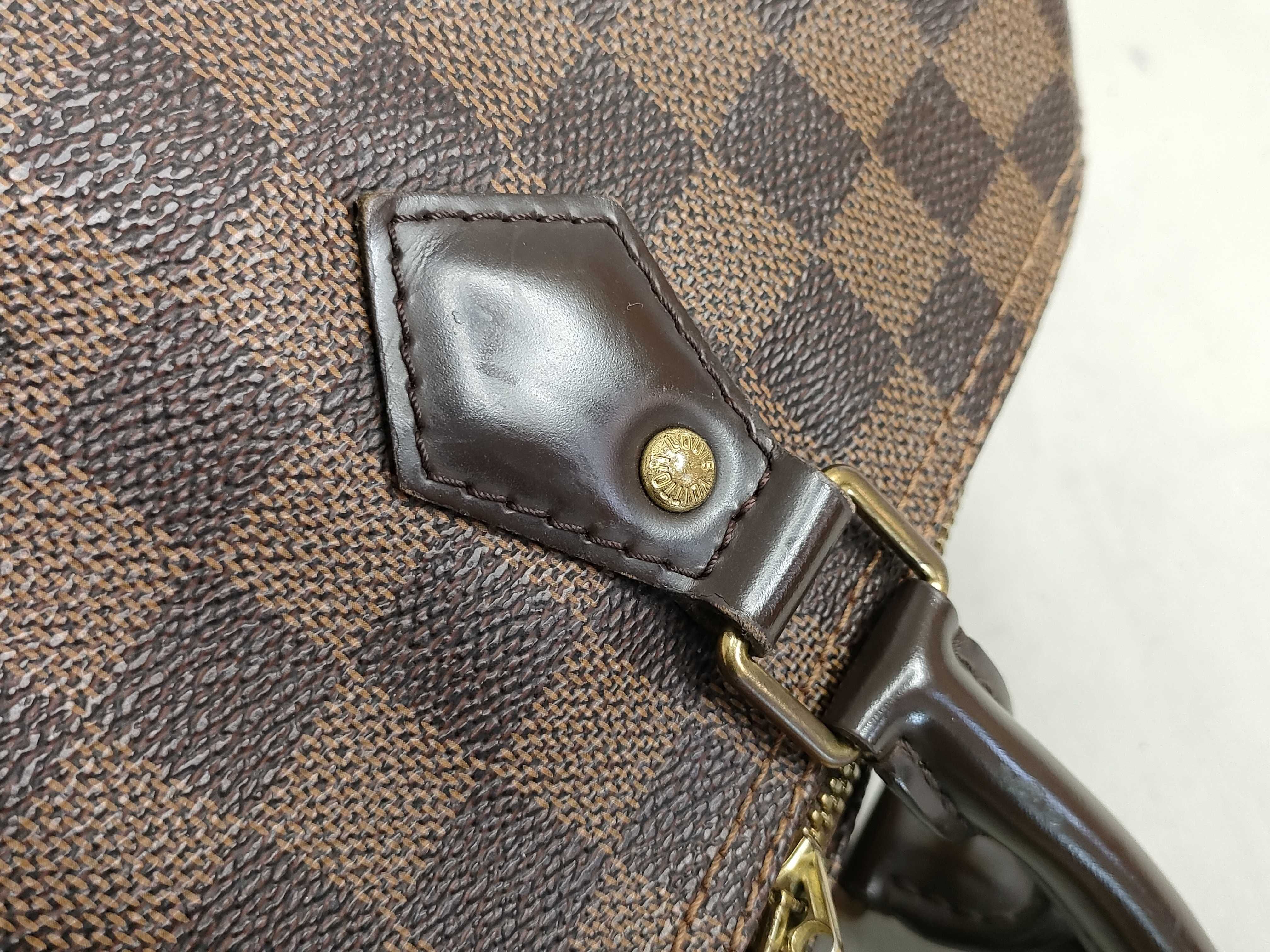 Damier PH - Brown Damier Ebene Canvas Hand Bag 30cm N41368 Handbag — view 5