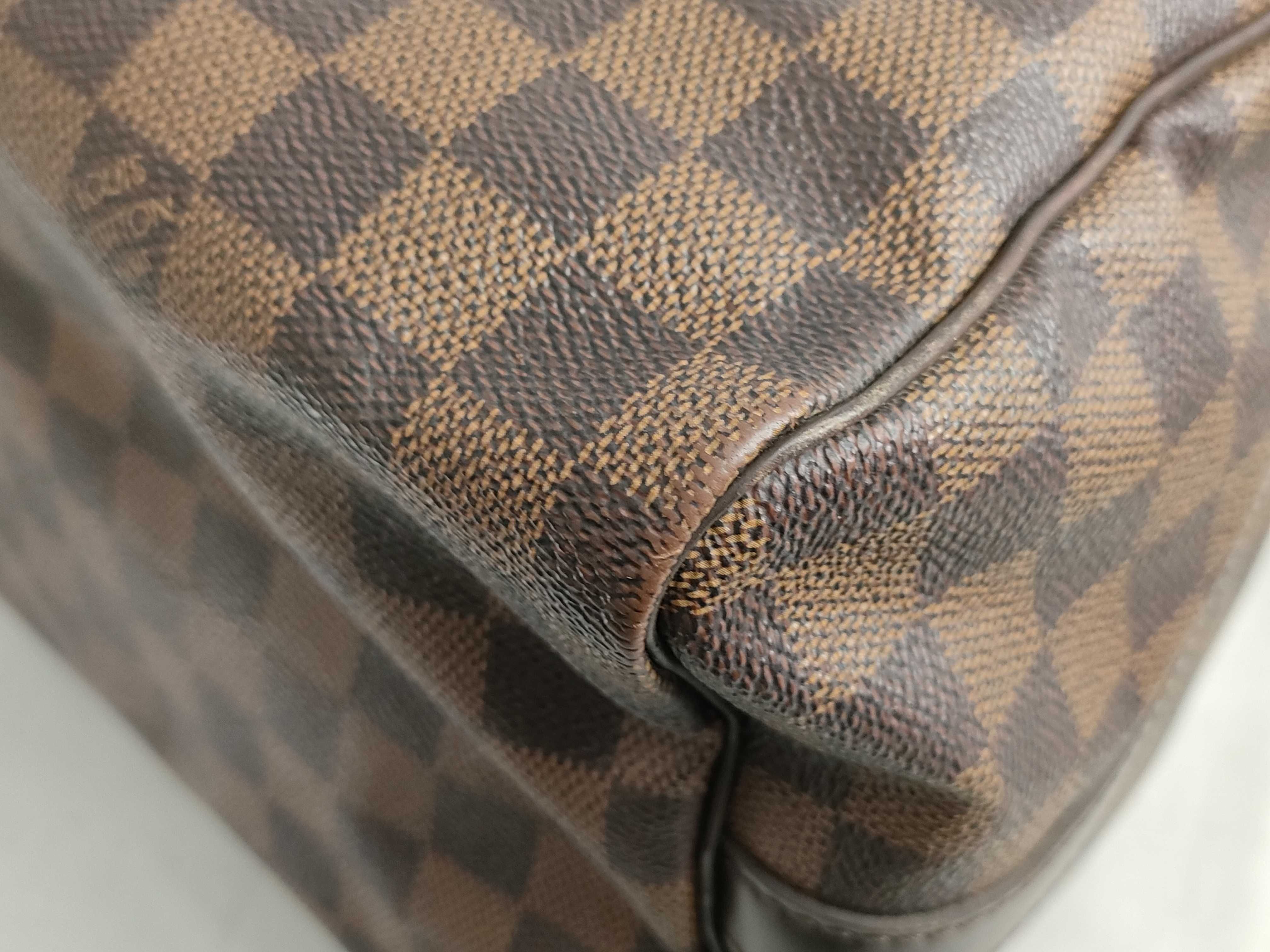 Damier PH - Brown Damier Ebene Canvas Hand Bag 30cm N41368 Handbag — view 7