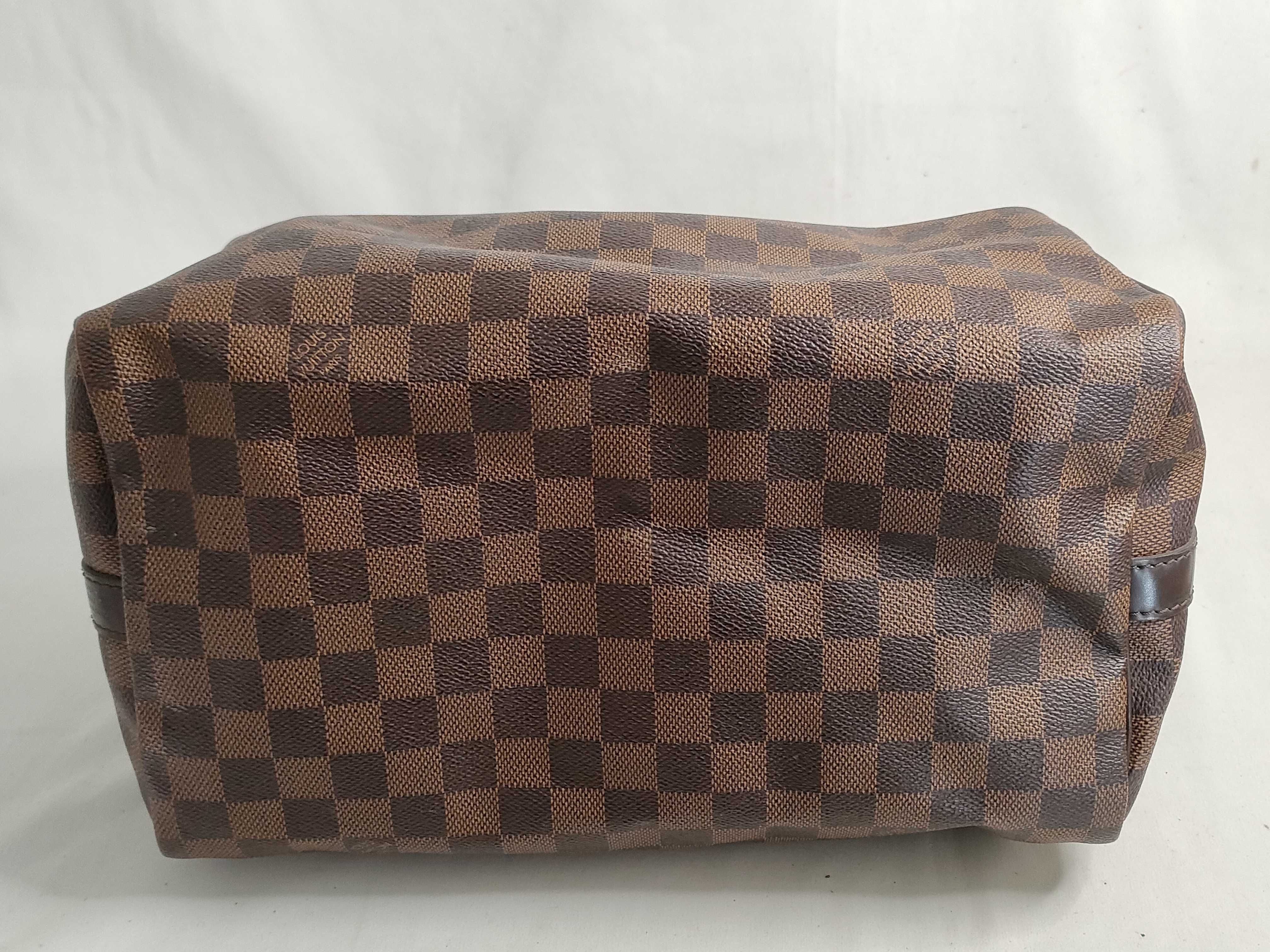 Damier PH - Brown Damier Ebene Canvas Hand Bag 30cm N41368 Handbag — view 8