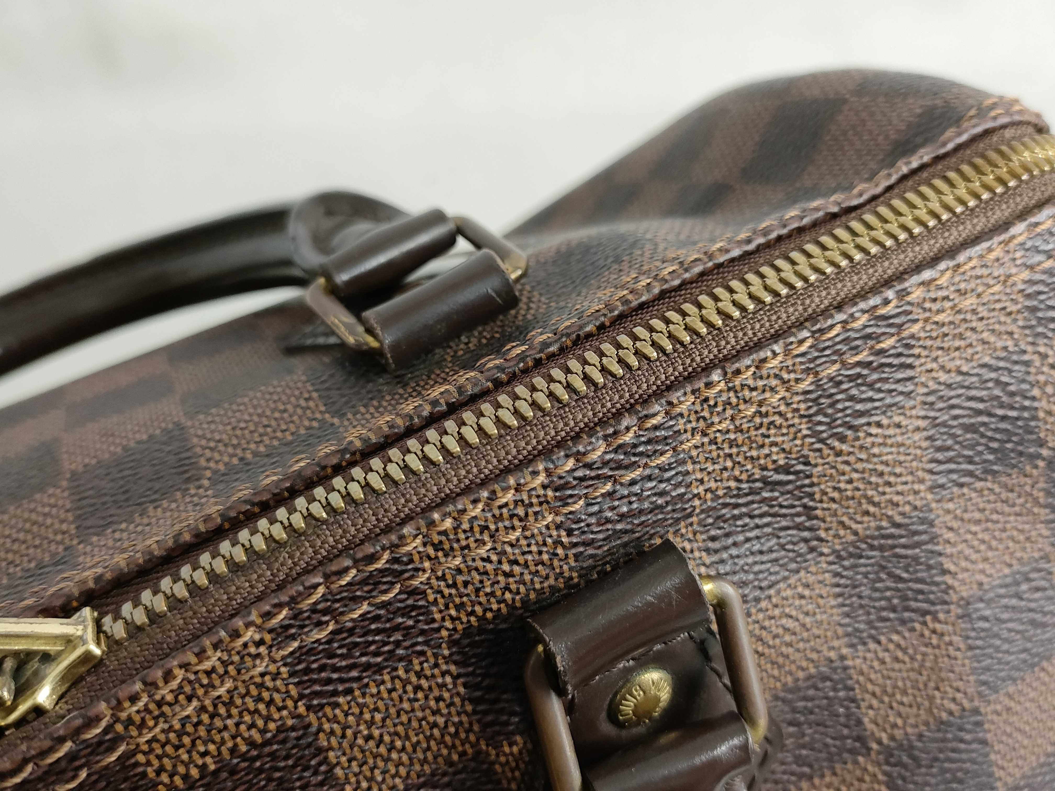 Damier PH - Brown Damier Ebene Canvas Hand Bag 30cm N41368 Handbag — view 9