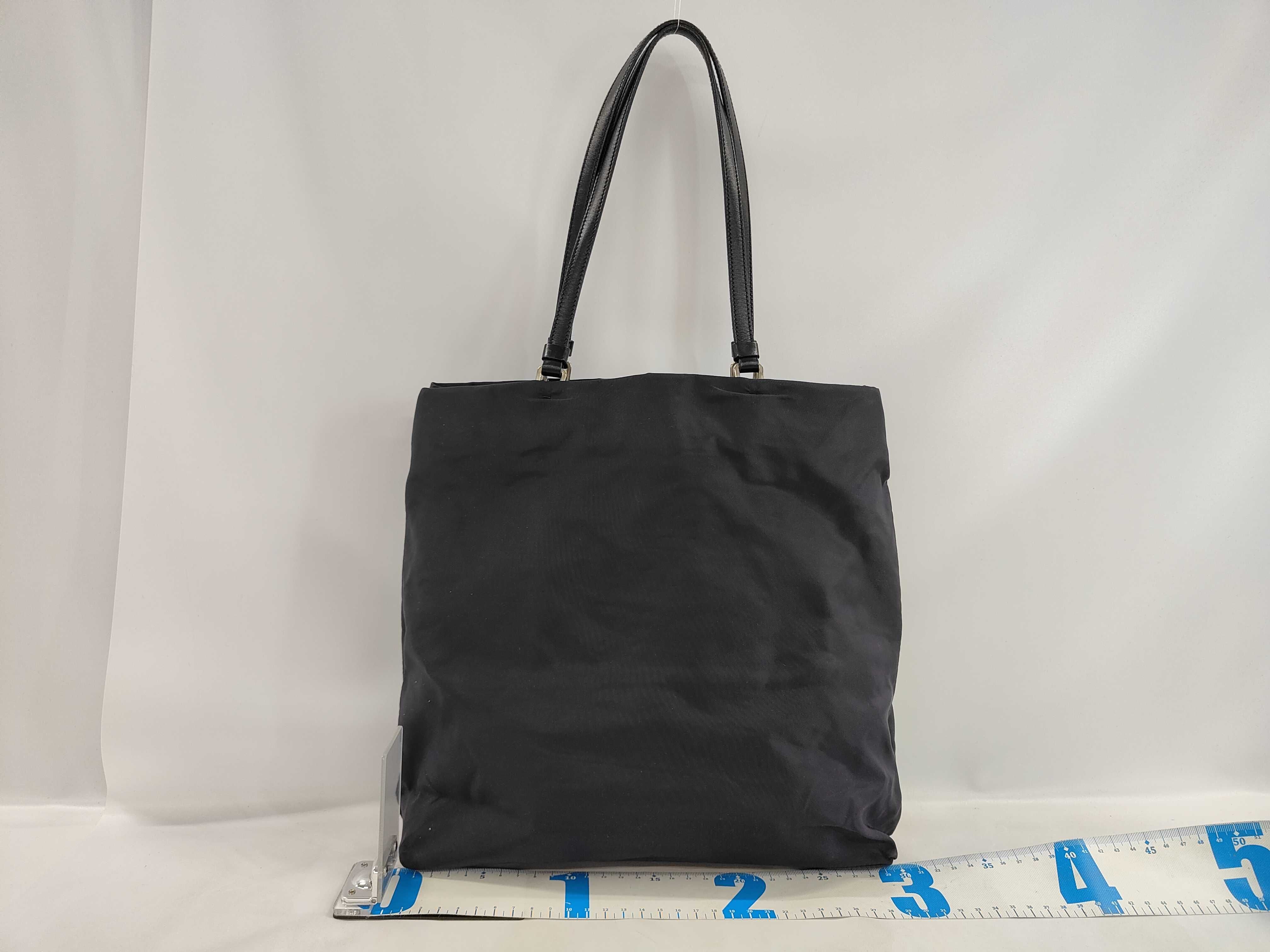 Navy Nylon Tote Bag — view 2