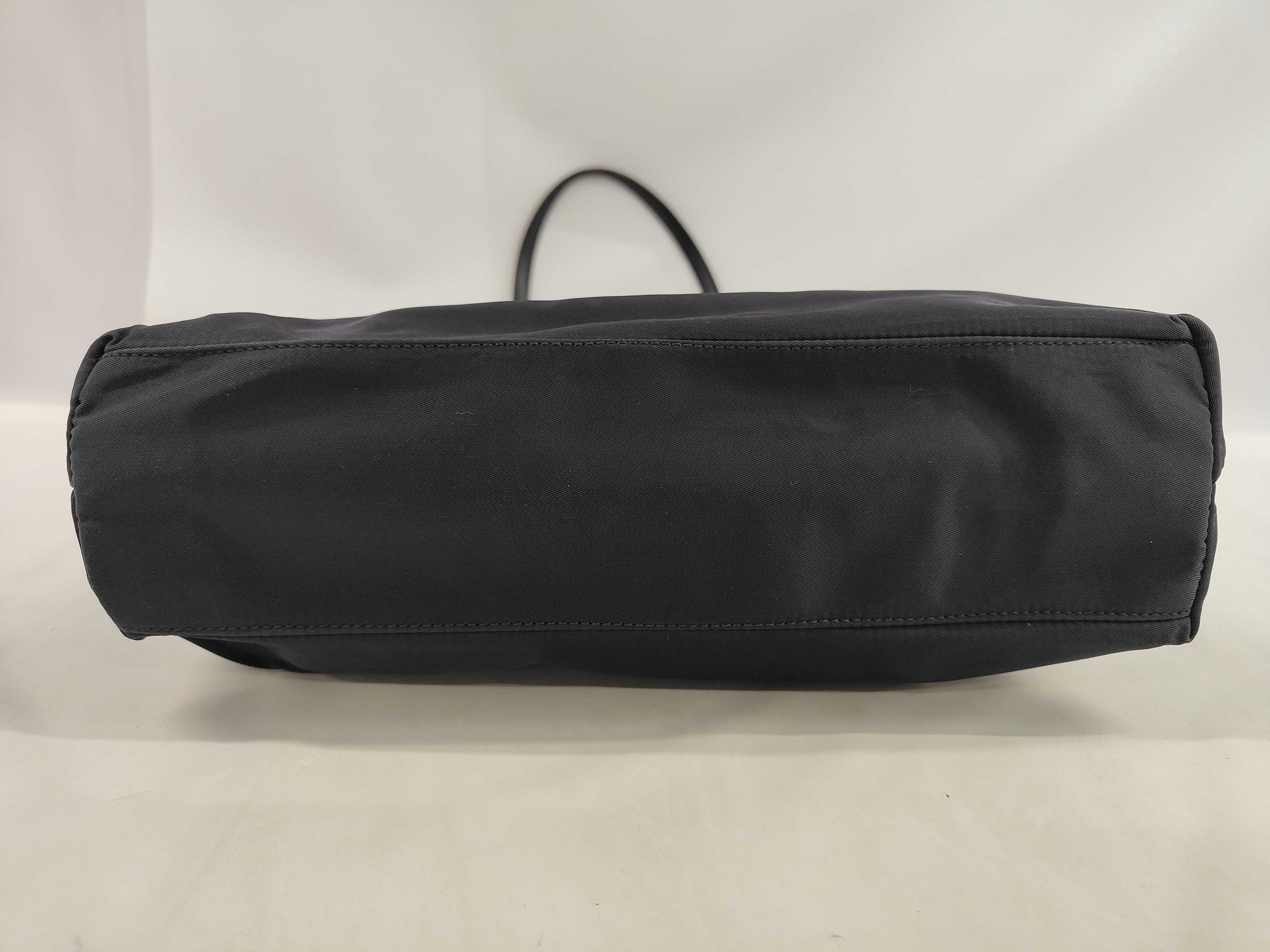Navy Nylon Tote Bag — view 3