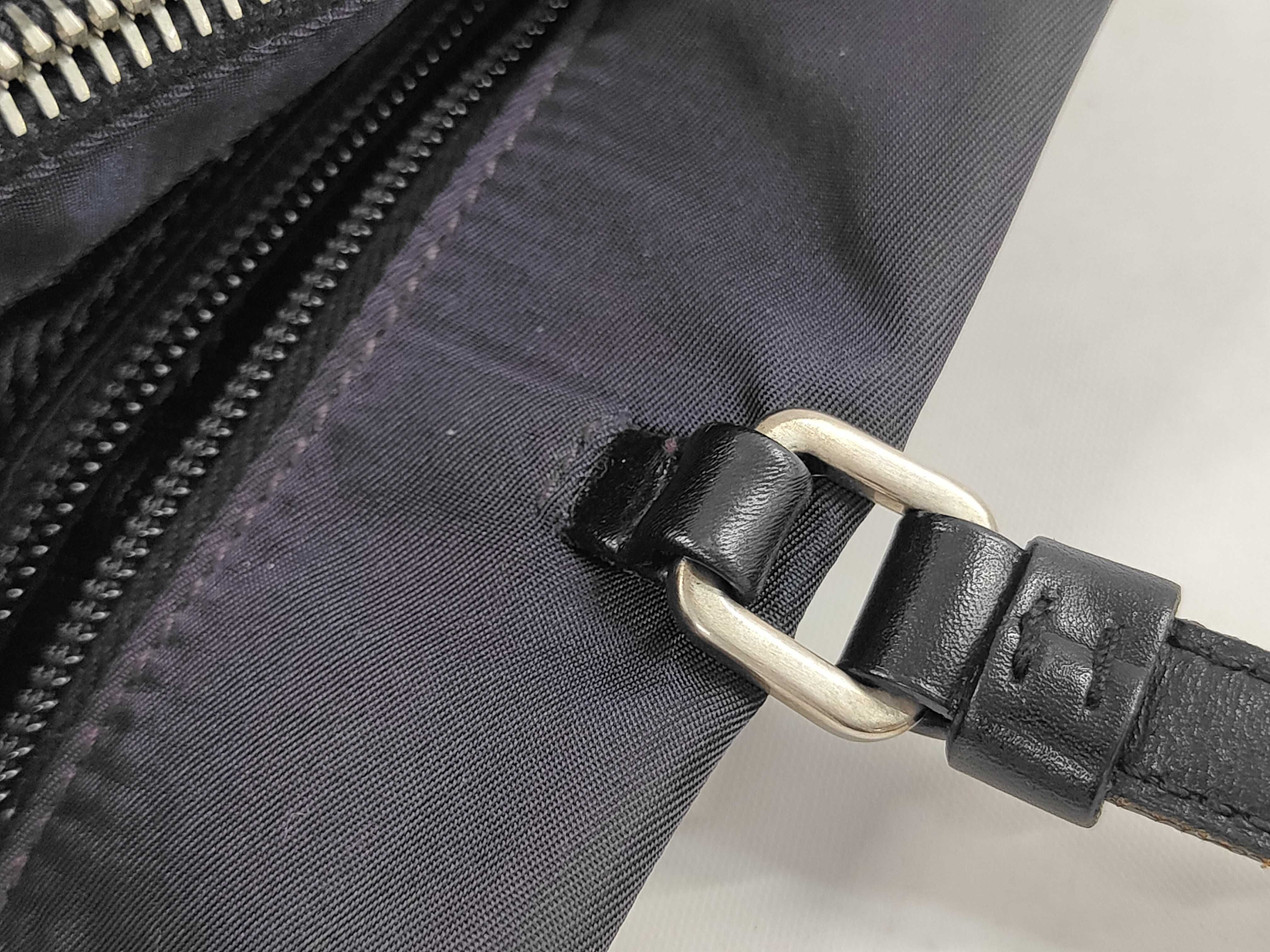 Navy Nylon Tote Bag — view 6