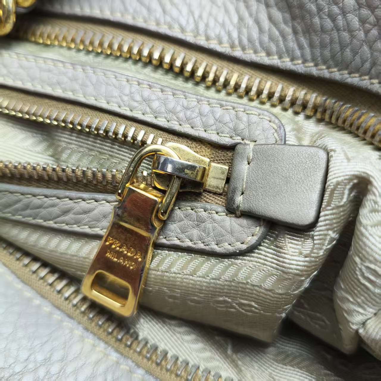 【*Shipped from: China*】PRADA Boston Leather Handbag — view 13