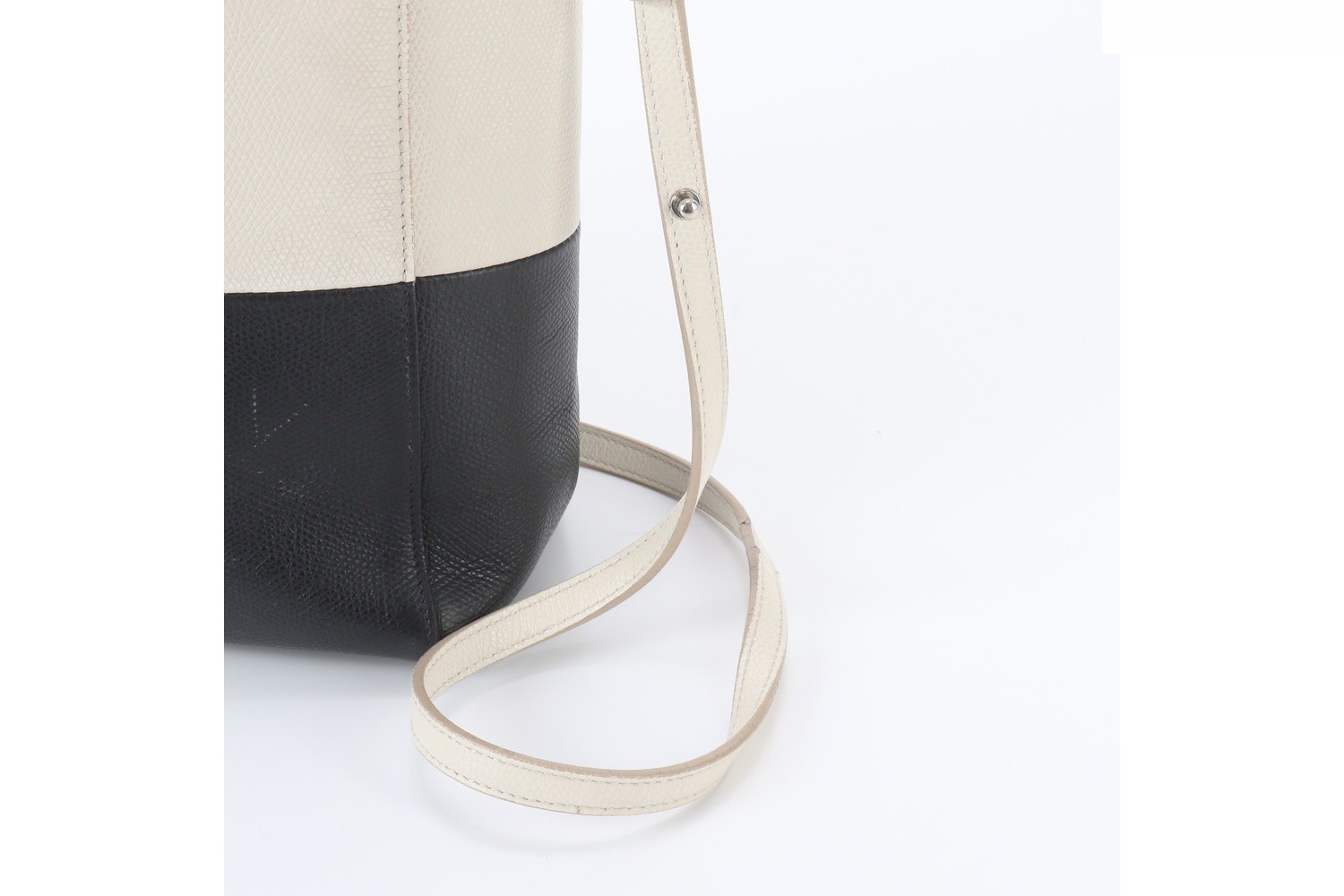 Vertical Cabas Leather 2-Way Shoulder Bag, Crossbody Bag, Handbag, Tote Bag — view 3