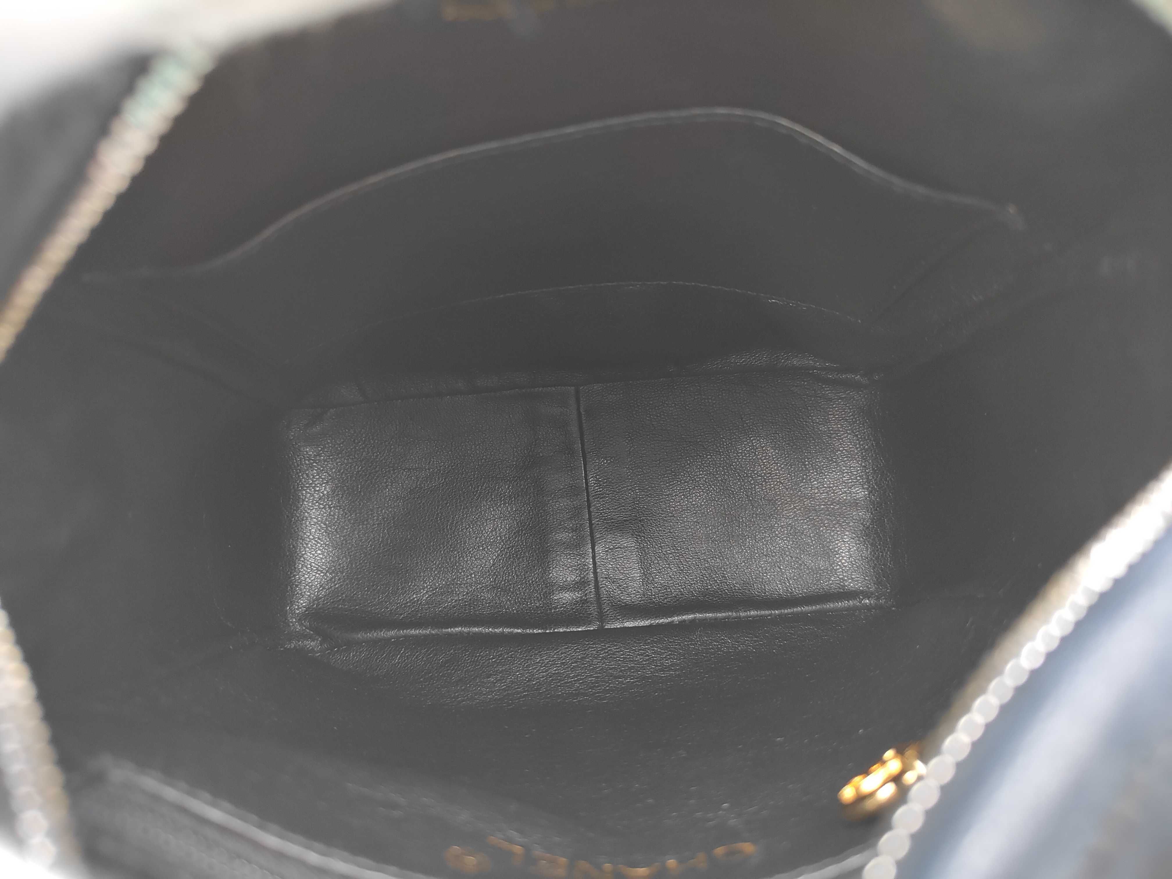 Lambskin Matelassé Shoulder Bag with Ball Charm and Jewel Chain (Serial Number 2, with original seal) — view 12