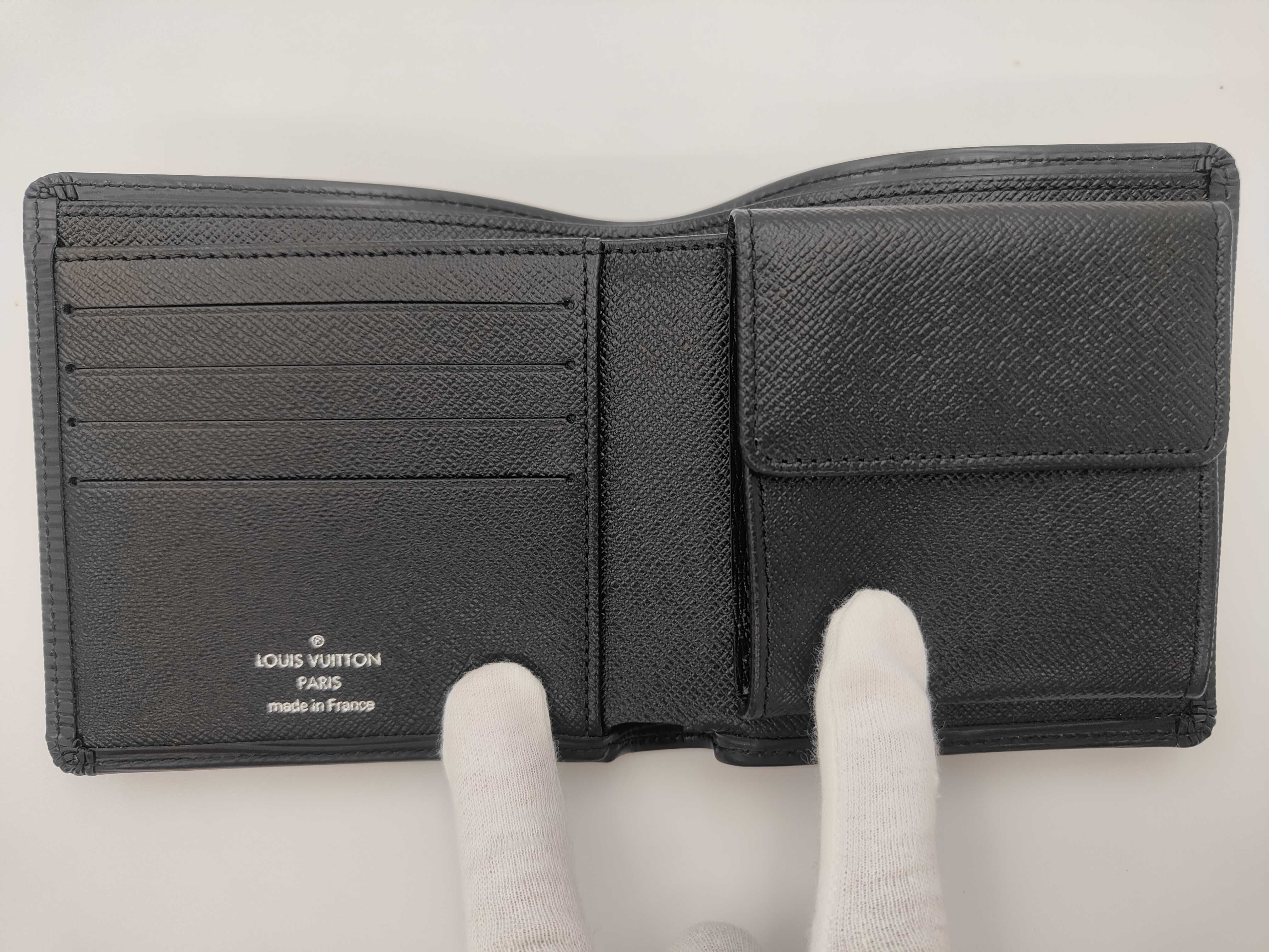 Epi Leather Black Wallet — view 4
