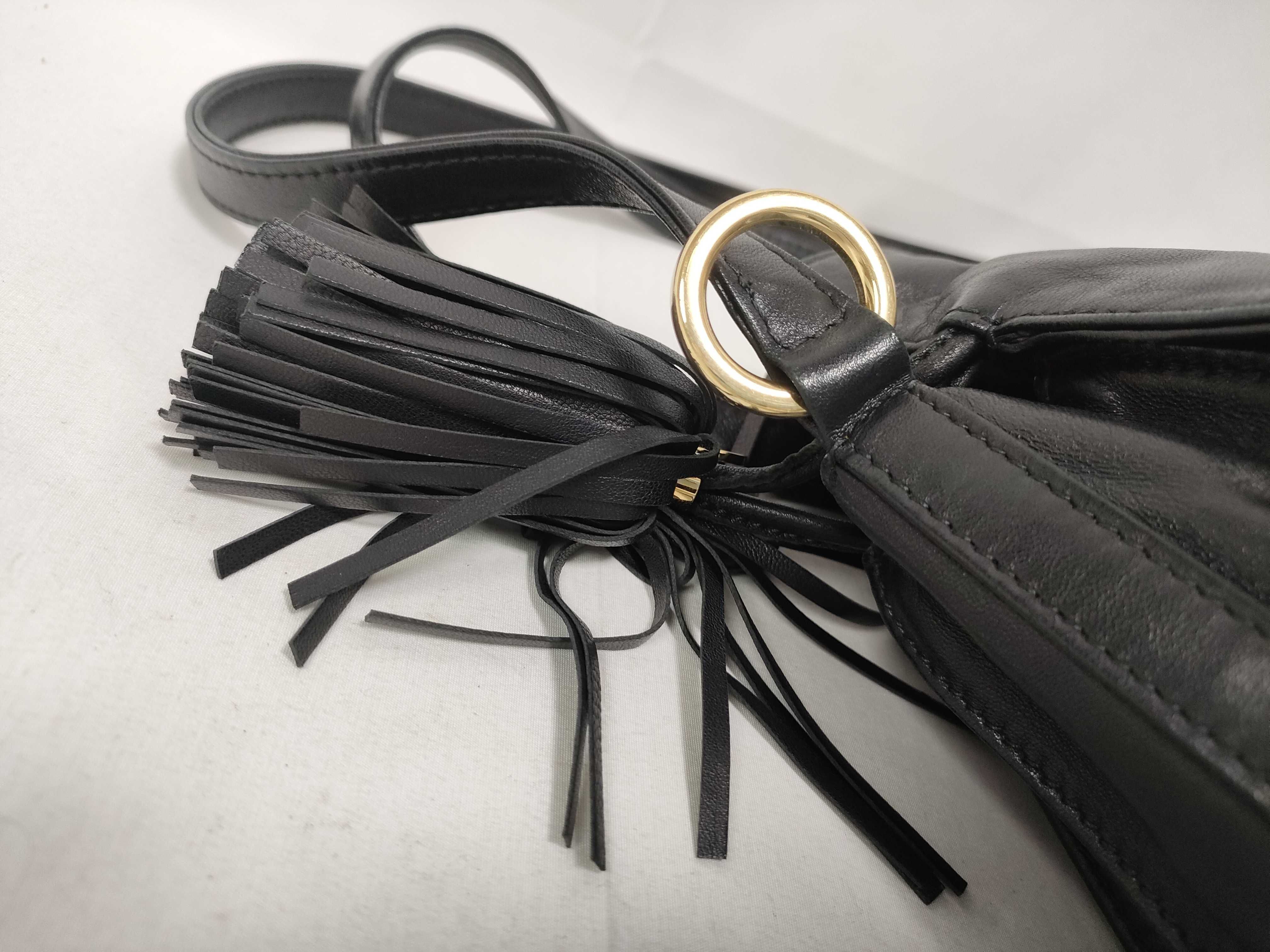 Flamenco Black Shoulder Bag — view 6