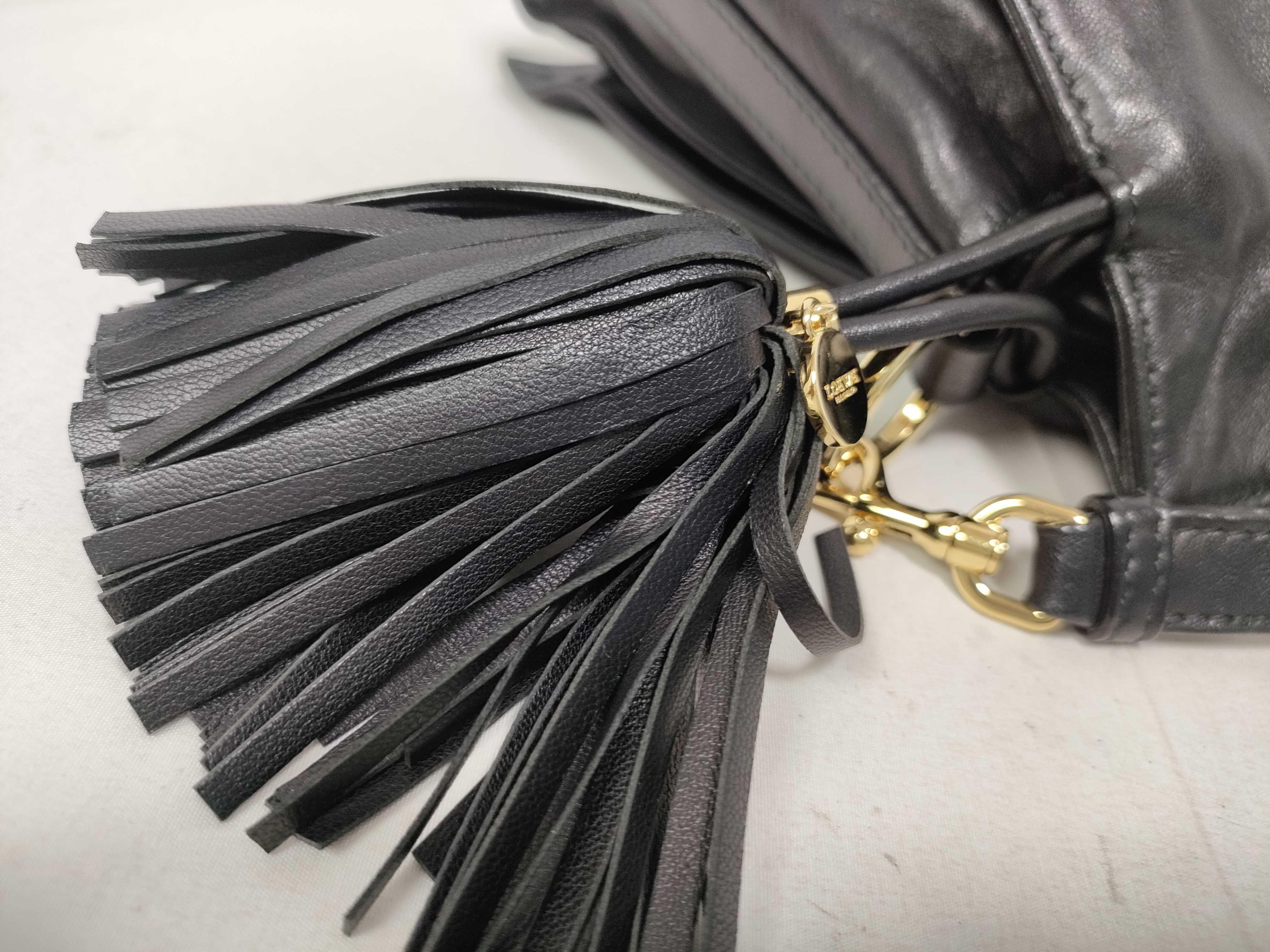 Flamenco Black Shoulder Bag — view 7