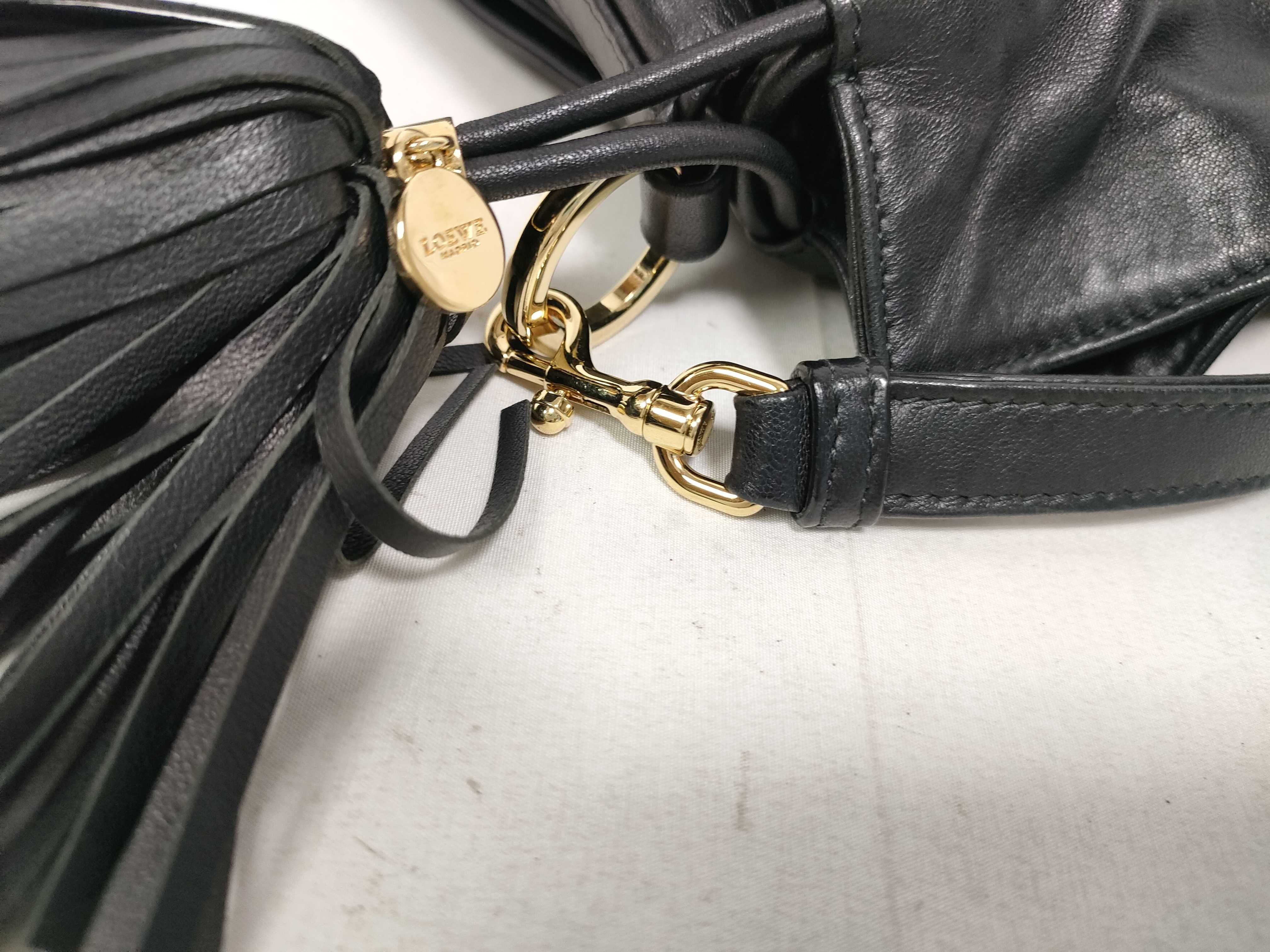 Flamenco Black Shoulder Bag — view 8