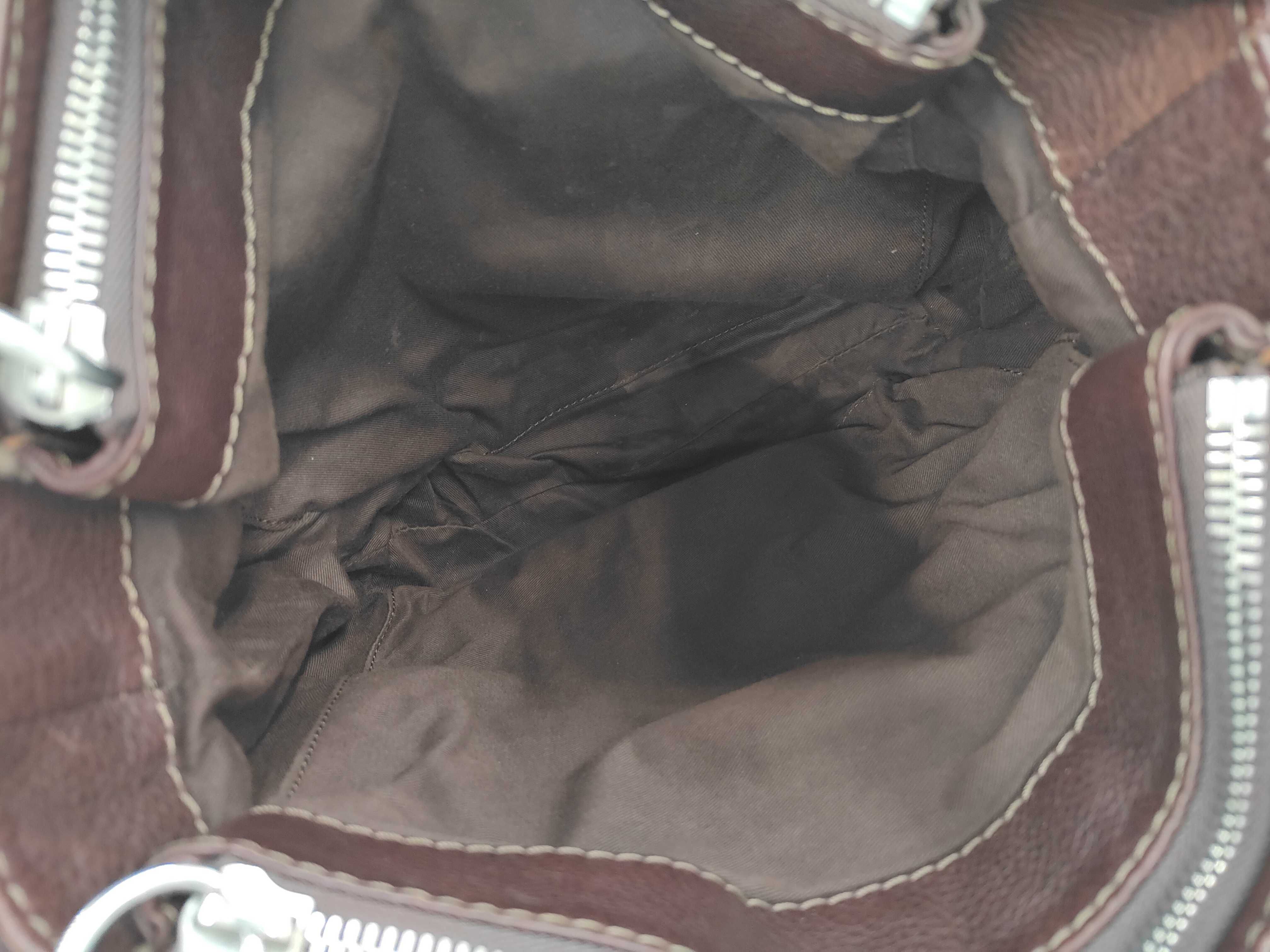 Paddington One-Shoulder Bag, Brown Leather — view 8