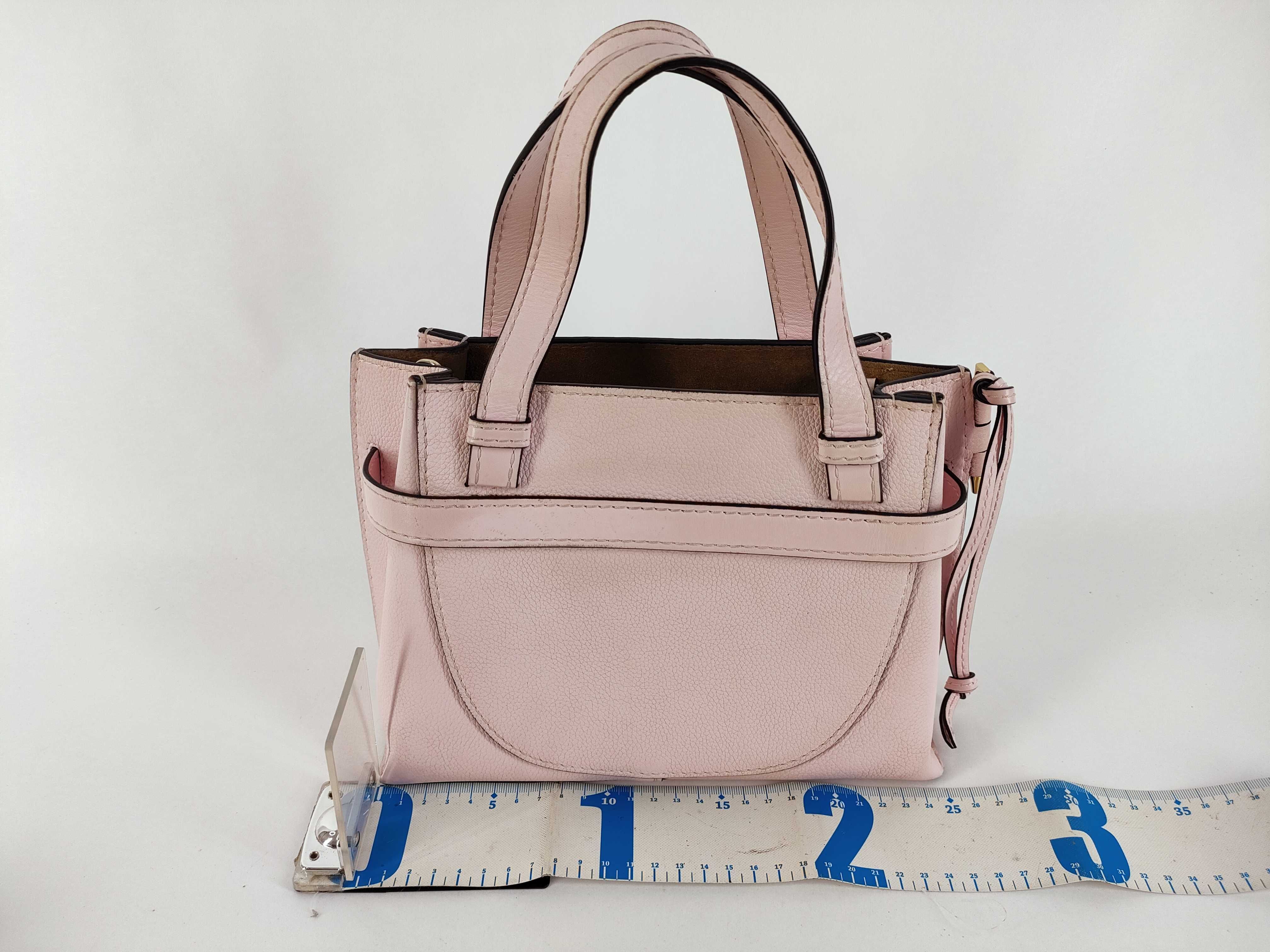 2-Way Gate Top Handle Mini Anagram Handbag — view 2