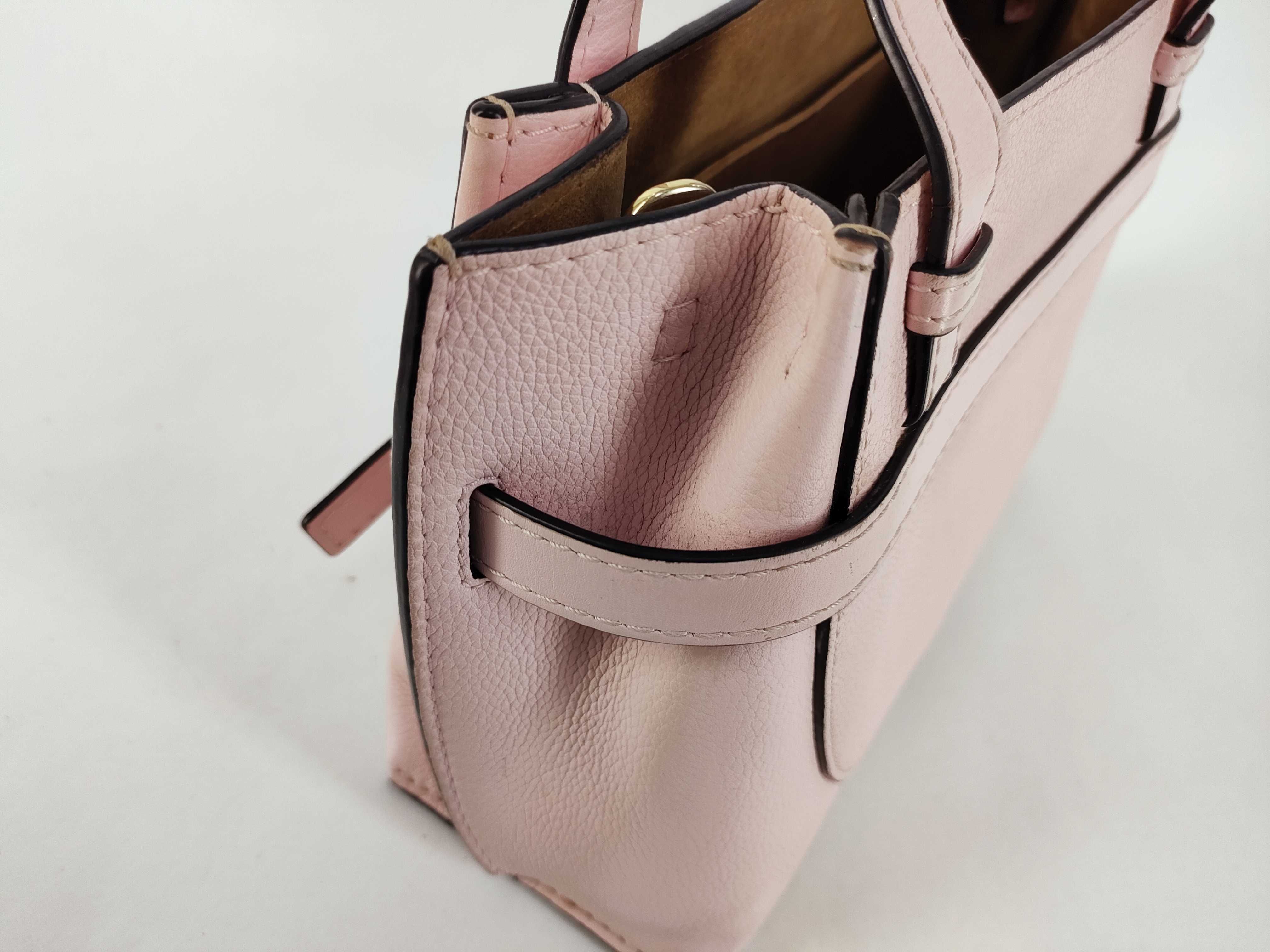 2-Way Gate Top Handle Mini Anagram Handbag — view 13