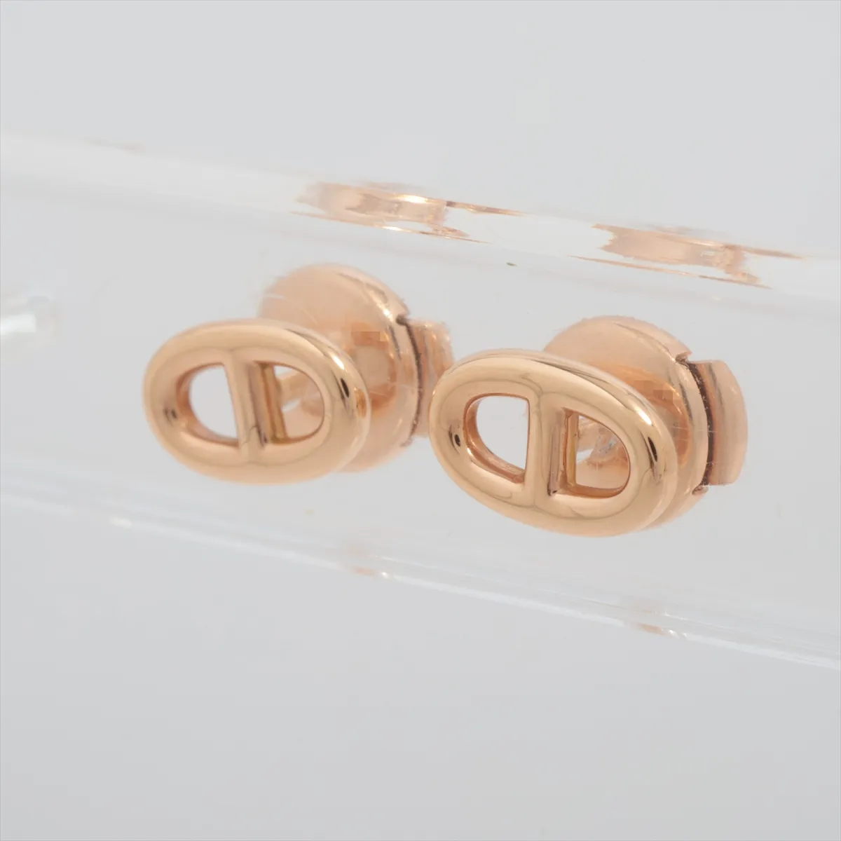 Chaine d'Ancre Earrings, 750 (PG), 2.5g, 25D100822 — view 3