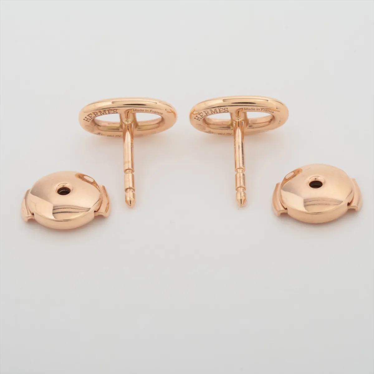 Chaine d'Ancre Earrings, 750 (PG), 2.5g, 25D100822 — view 4