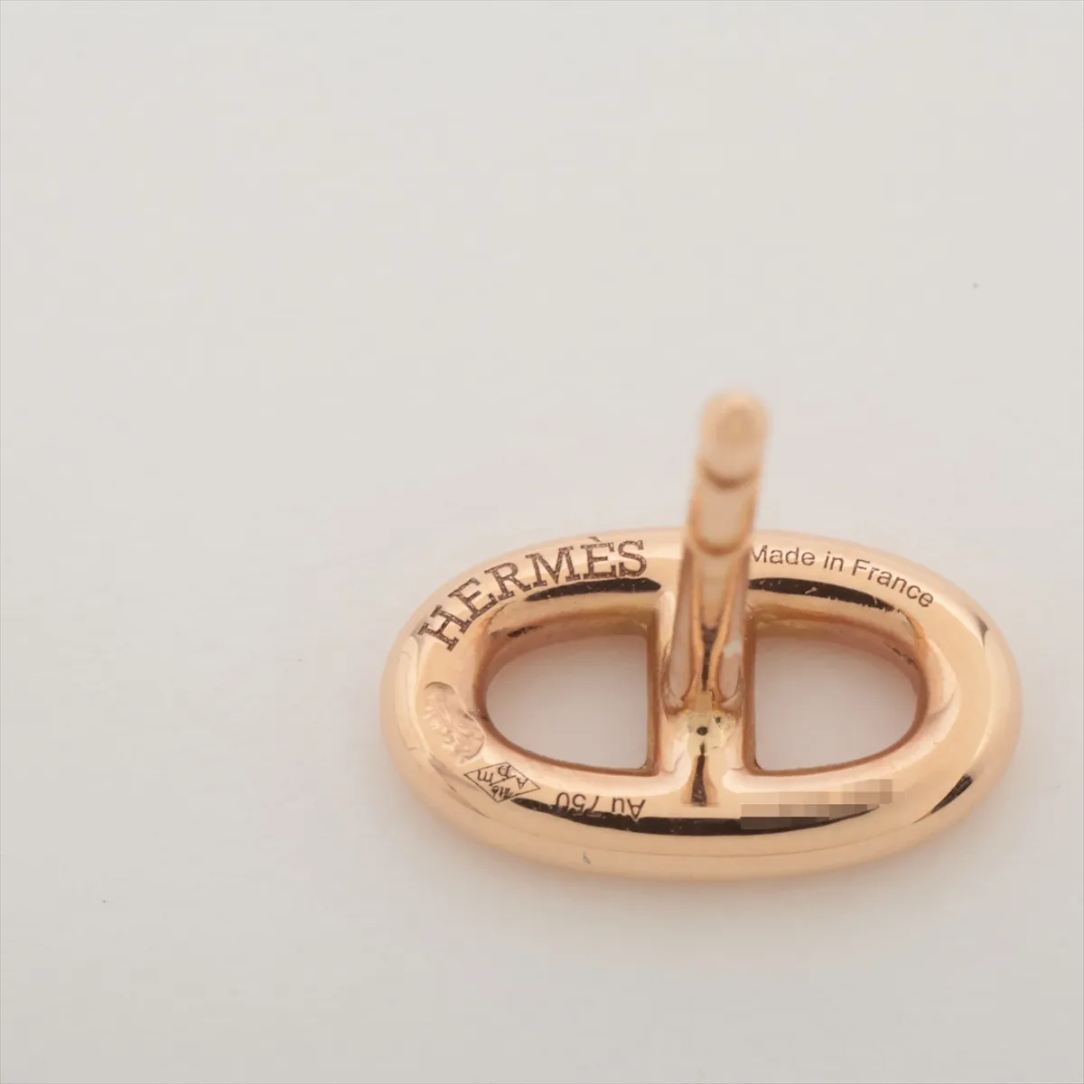 Chaine d'Ancre Earrings, 750 (PG), 2.5g, 25D100822 — view 5