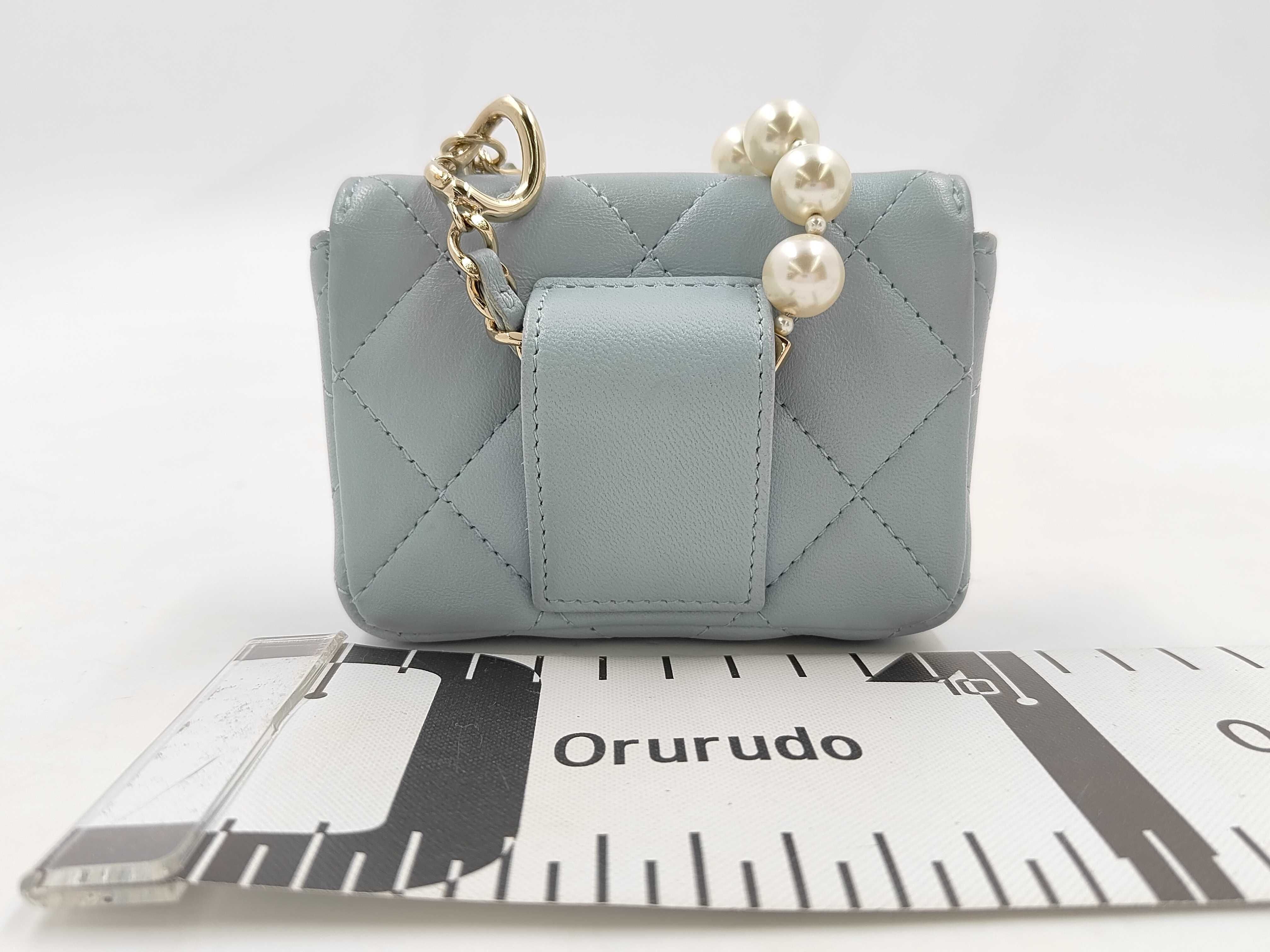 Pearl Matelassé Shoulder Bag — view 2