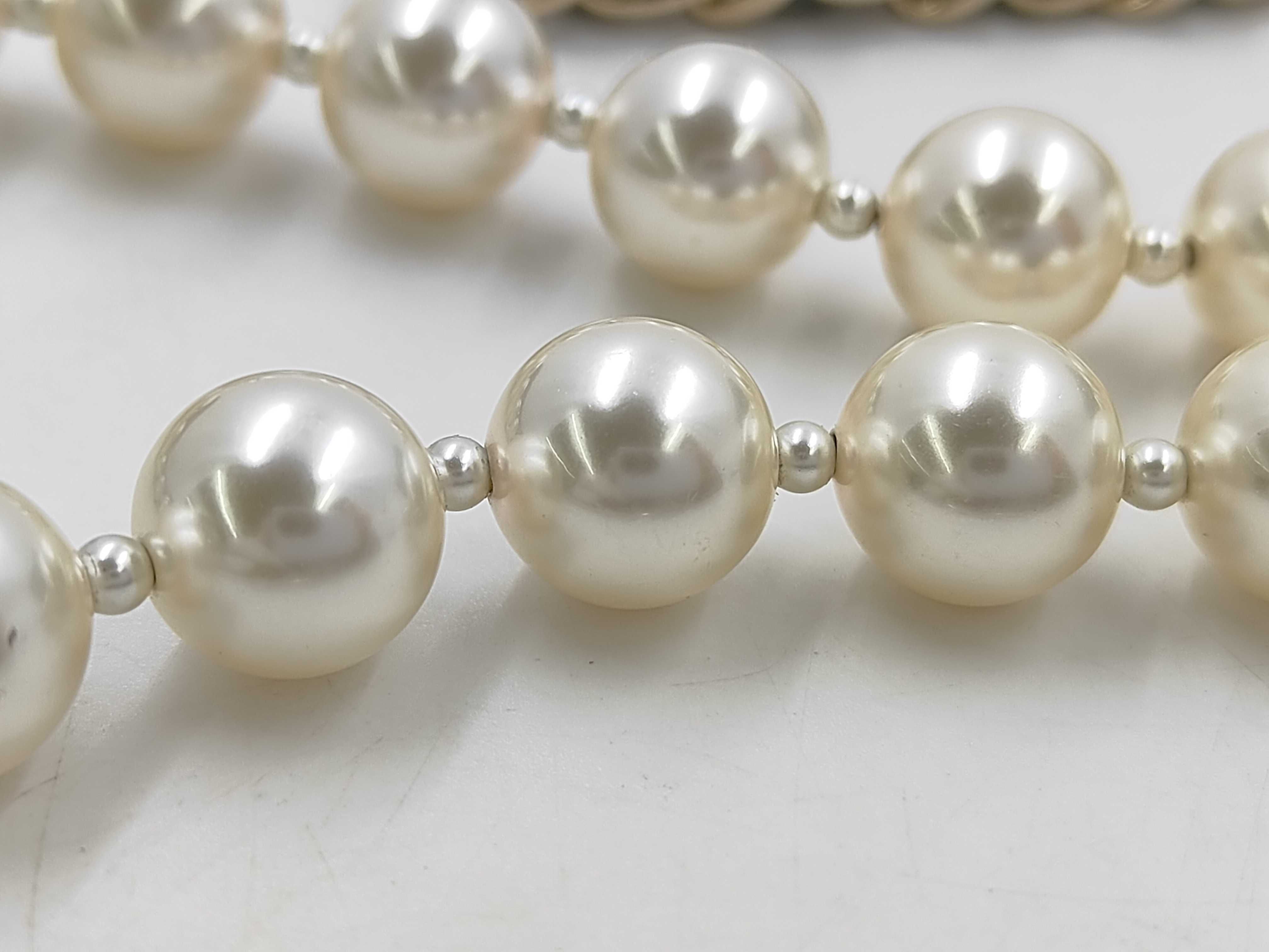 Pearl Matelassé Shoulder Bag — view 14