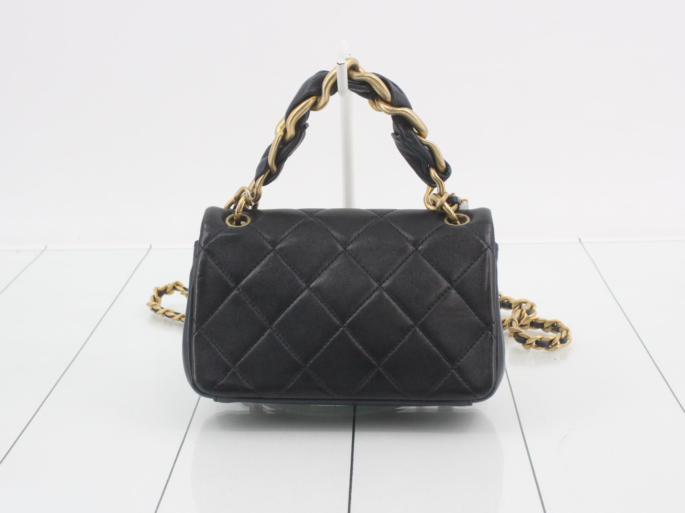 Matelassé handbag/shoulder bag (2-way) — view 2