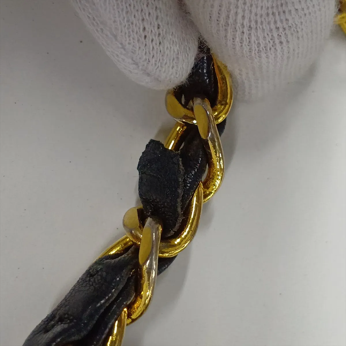 Matelassé 23 Small Lambskin Double Flap Double Chain Bag, Black with Gold Hardware, 0451222, Serial Number 0-series, A01113 — view 13