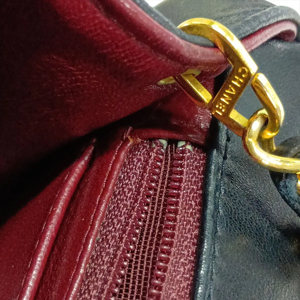 Matelassé Lambskin Single Flap Single Chain Bag, Diana Flap, Black with Gold Hardware, Item No. 1788377, Series 1 — view 12