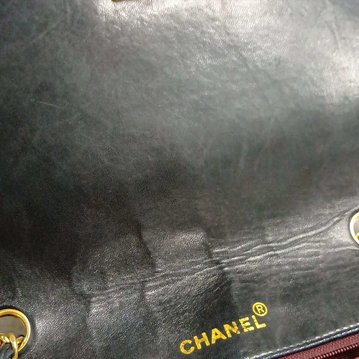 Matelassé Lambskin Single Flap Single Chain Bag, Diana Flap, Black with Gold Hardware, Item No. 1788377, Series 1 — view 13