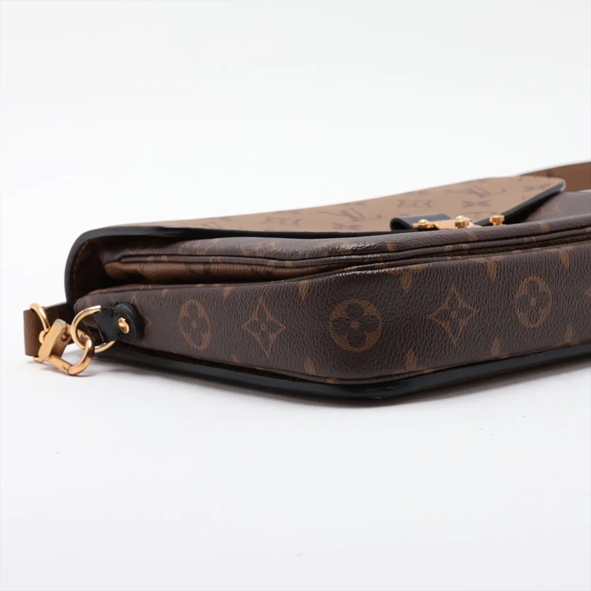 Monogram Reverse Pochette Métis MM M44876 Brown (RFID detected) — view 4