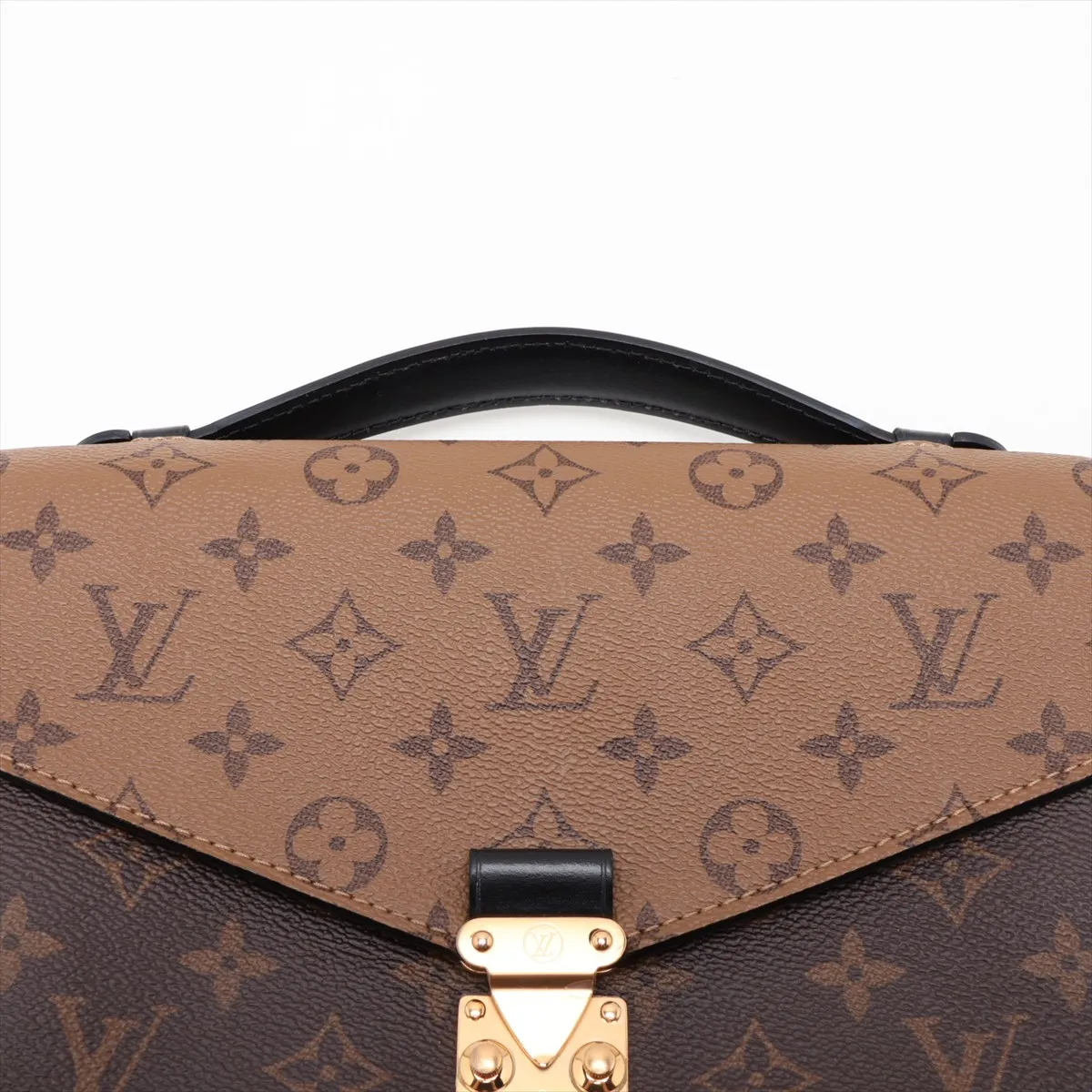 Monogram Reverse Pochette Métis MM M44876 Brown (RFID detected) — view 5