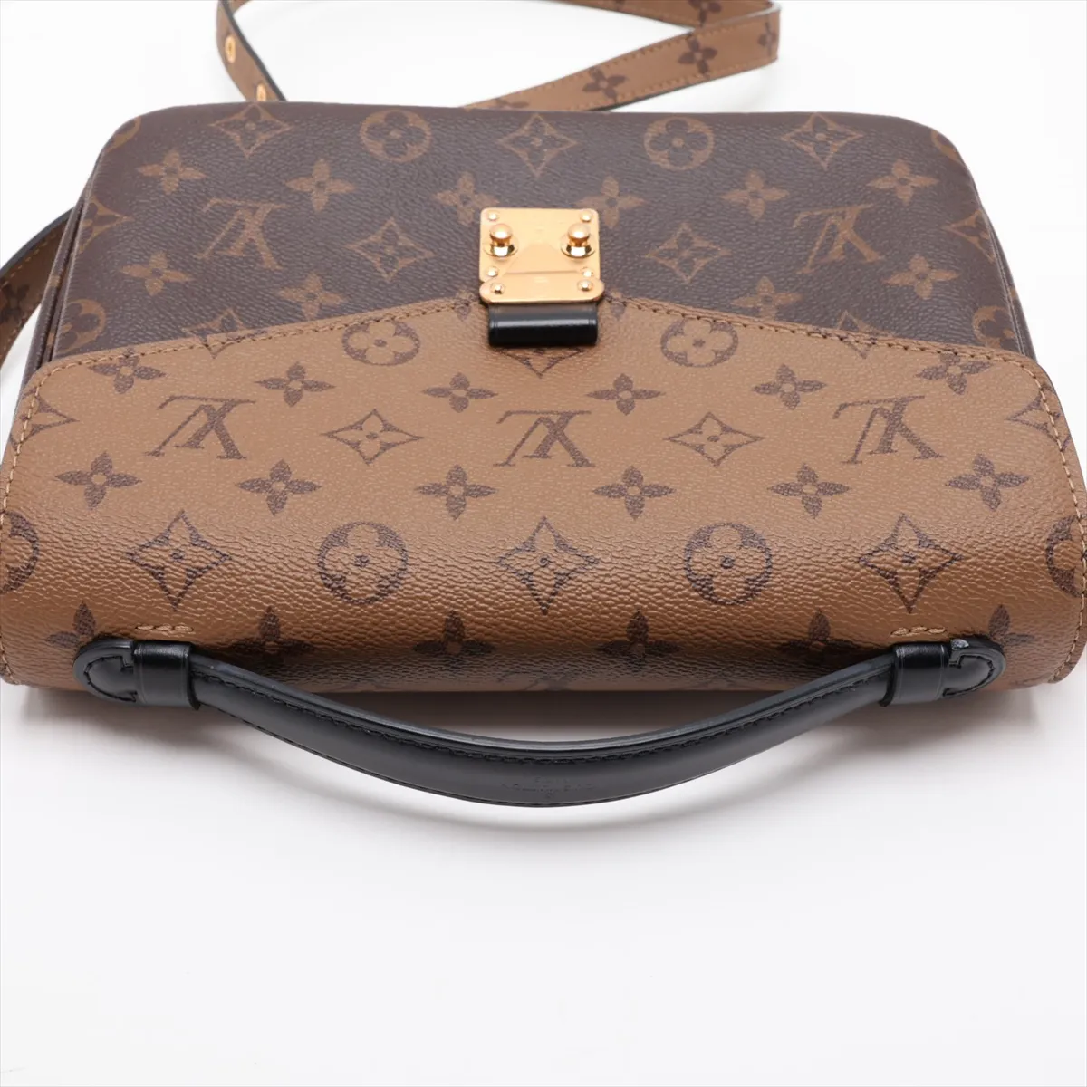 Monogram Reverse Pochette Métis MM M44876 Brown (RFID detected) — view 6