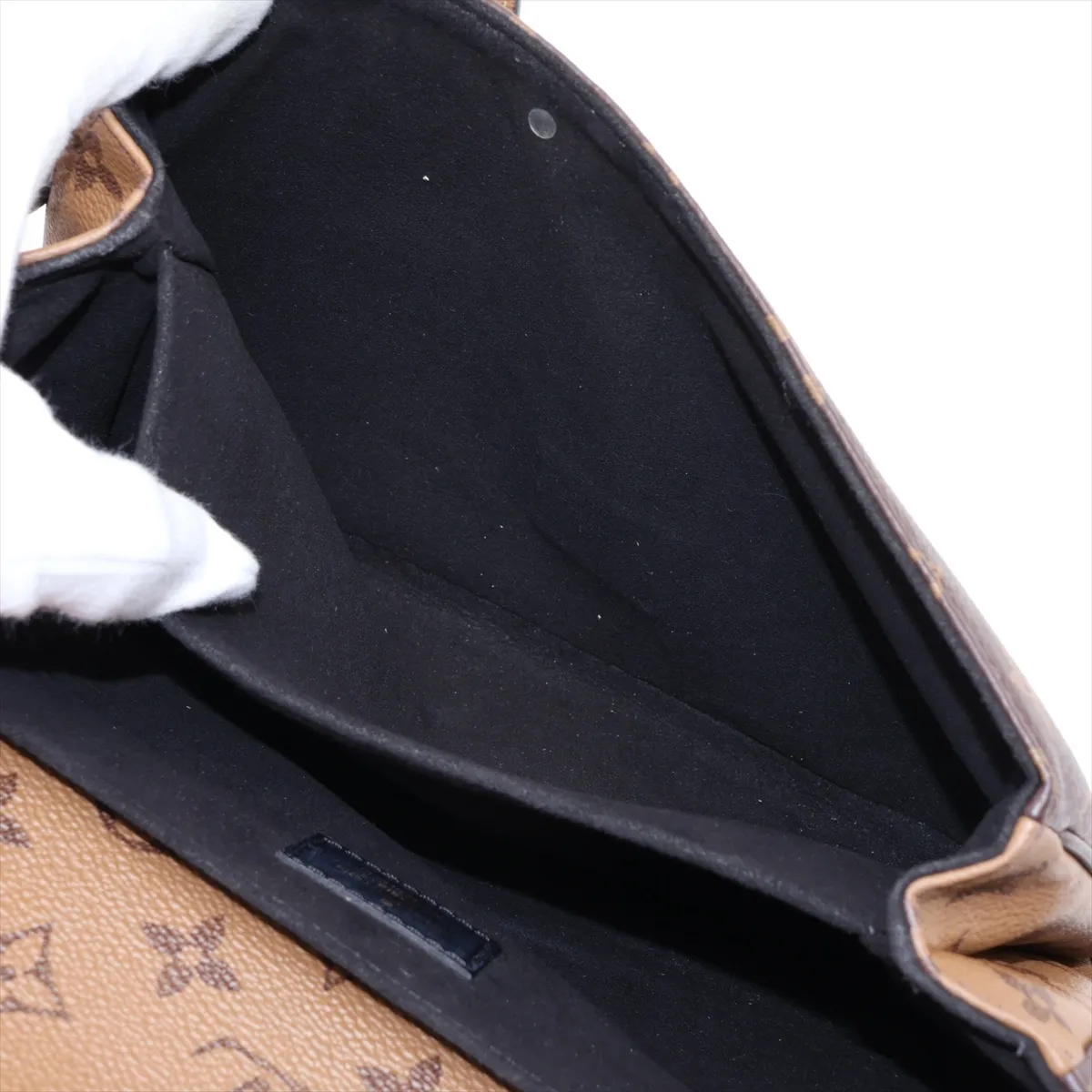 Monogram Reverse Pochette Métis MM M44876 Brown (RFID detected) — view 9