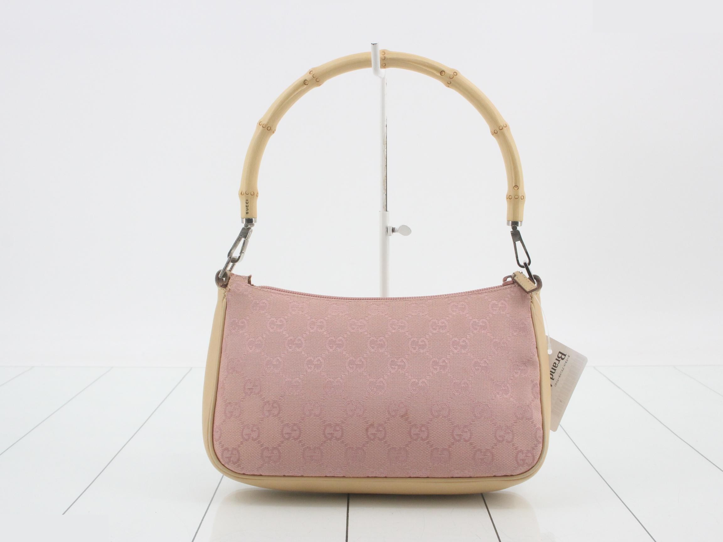 GG Canvas Bamboo Shoulder Bag — view 2