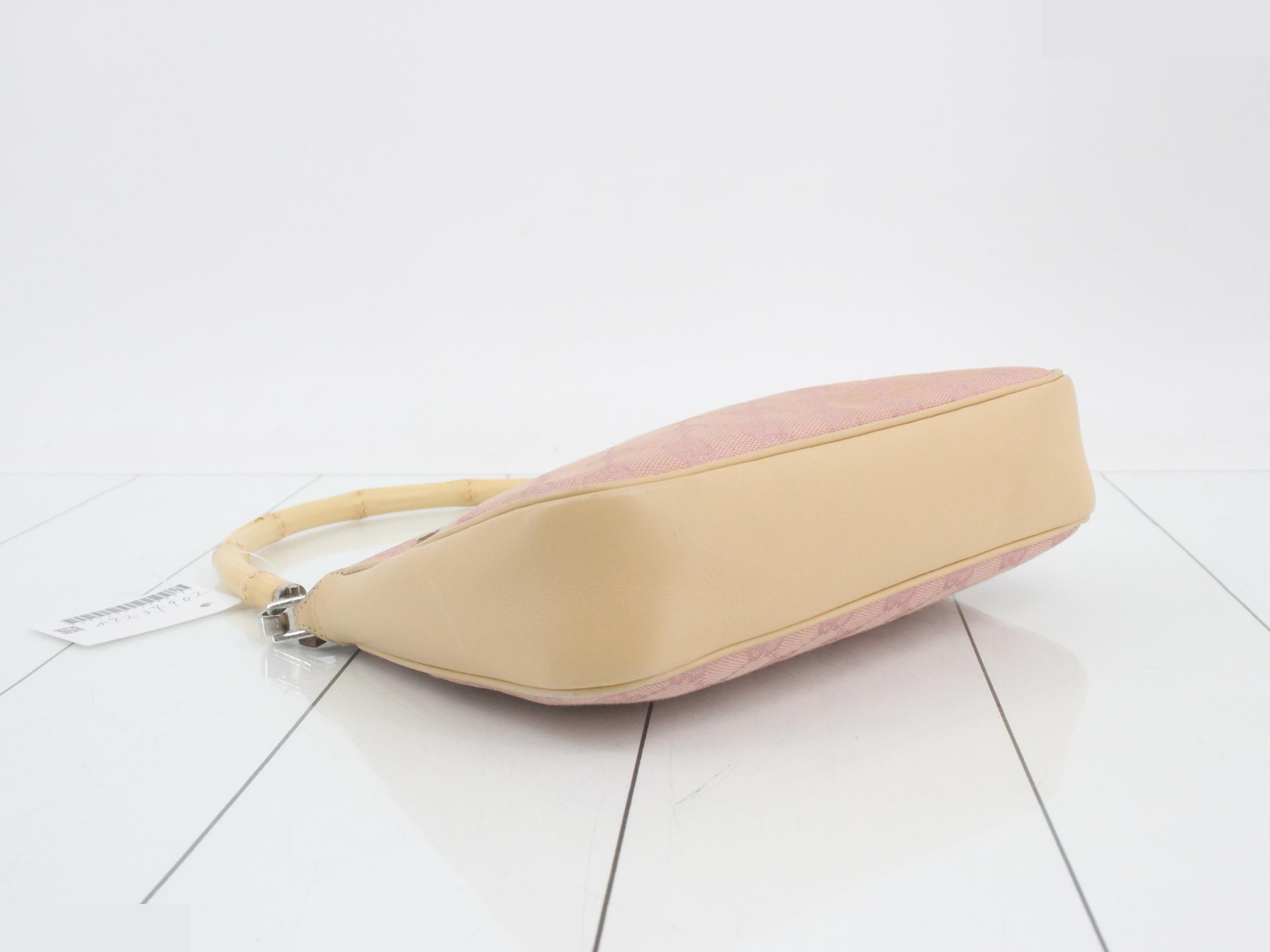 GG Canvas Bamboo Shoulder Bag — view 5