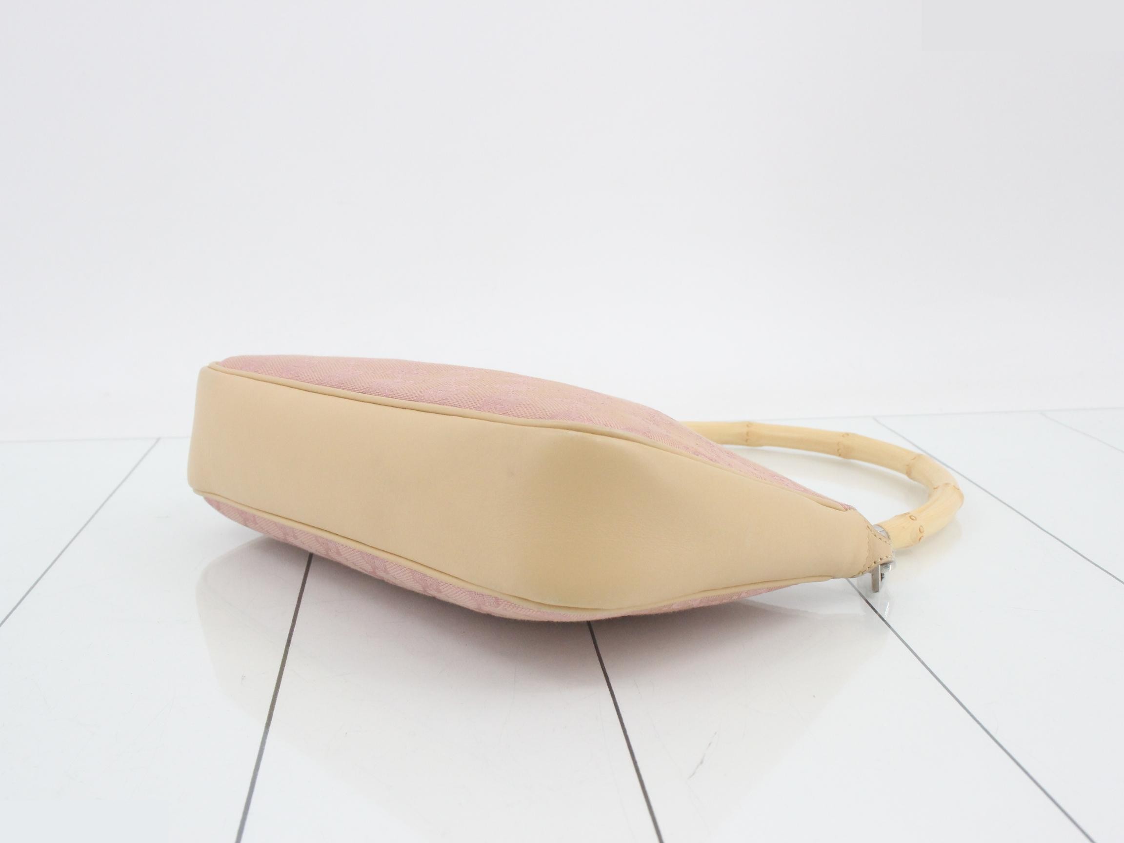 GG Canvas Bamboo Shoulder Bag — view 6