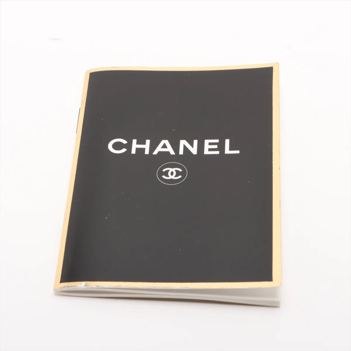 chocolate bar leather chain tote bag beige gold hardware — view 13