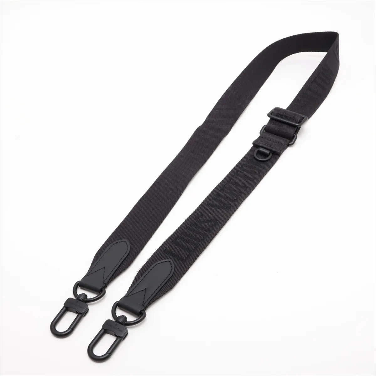 Taurillon Monogram Keepall Bandoulière 25 M20900 Black with initials, RFID responsive. — view 7