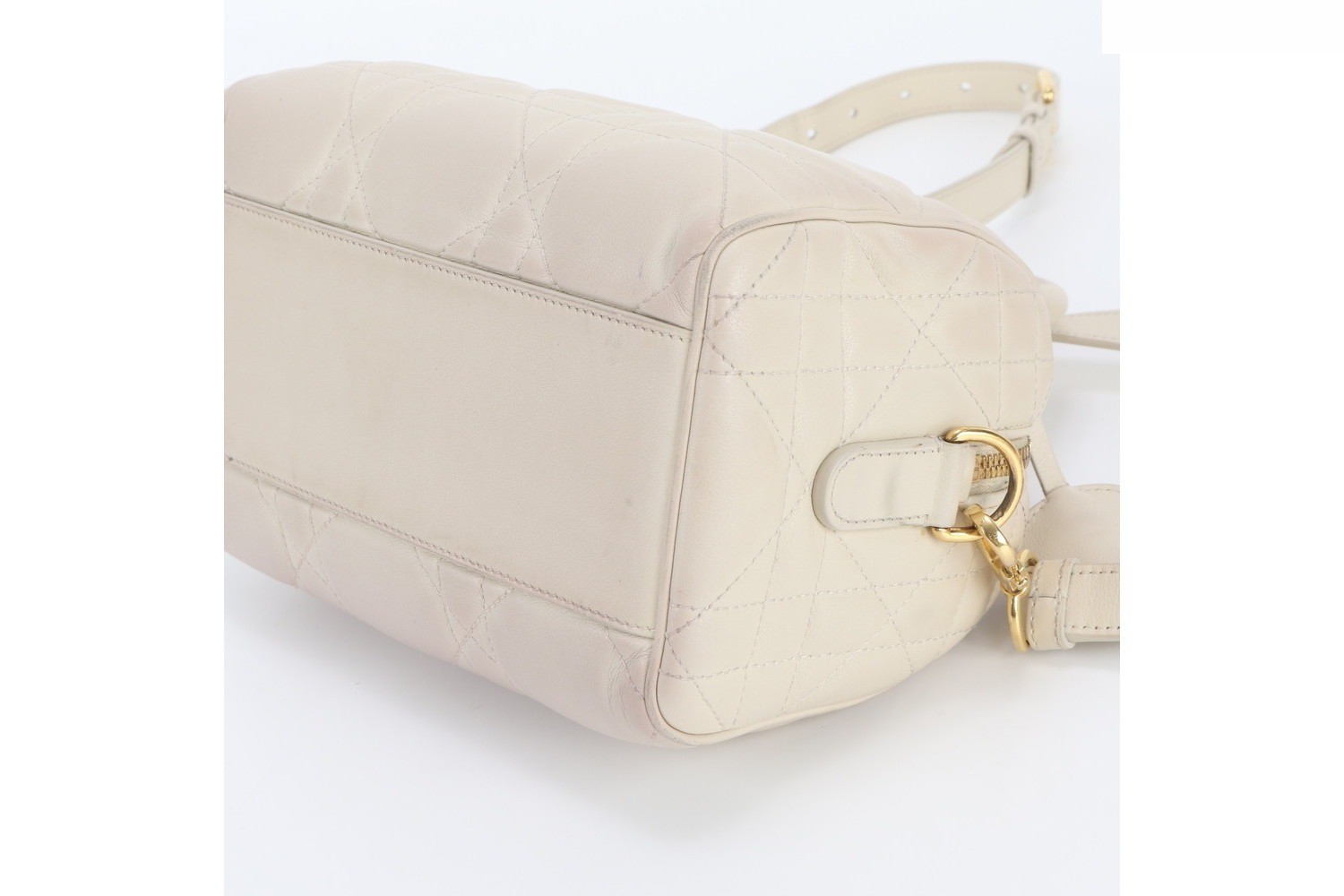 Cannage Groove 20 Leather 2-Way Shoulder Bag Mini Boston — view 5