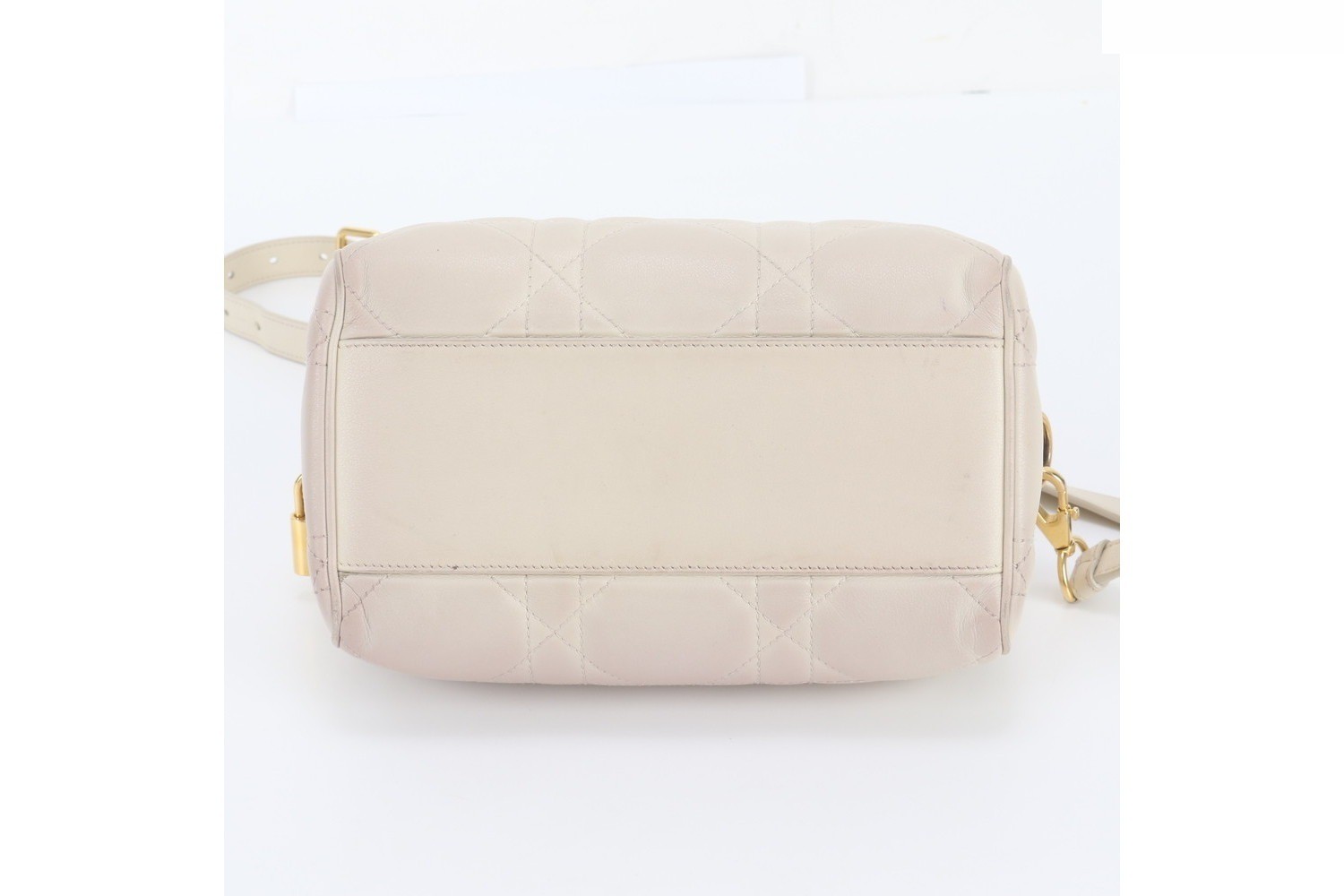 Cannage Groove 20 Leather 2-Way Shoulder Bag Mini Boston — view 7