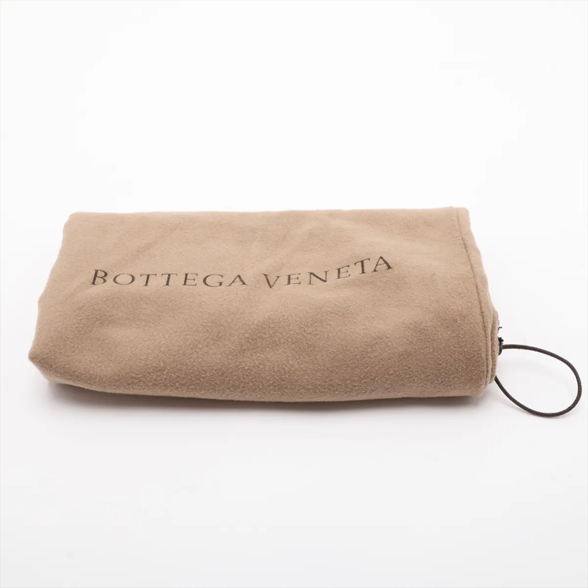 Intrecciato Campana Leather Tote Bag, Black, with Mirror — view 9