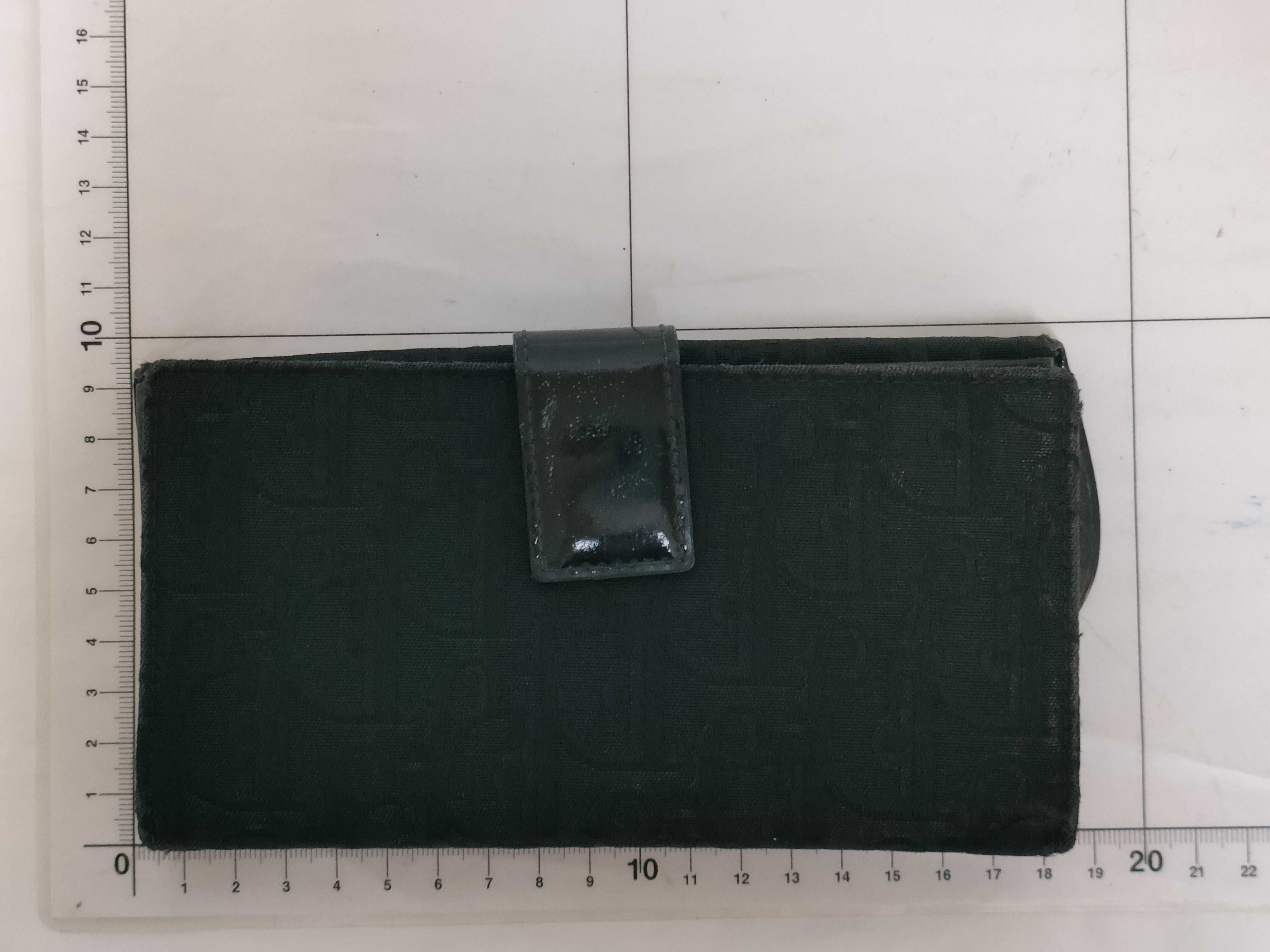 Saddle Canvas Long Wallet — view 2