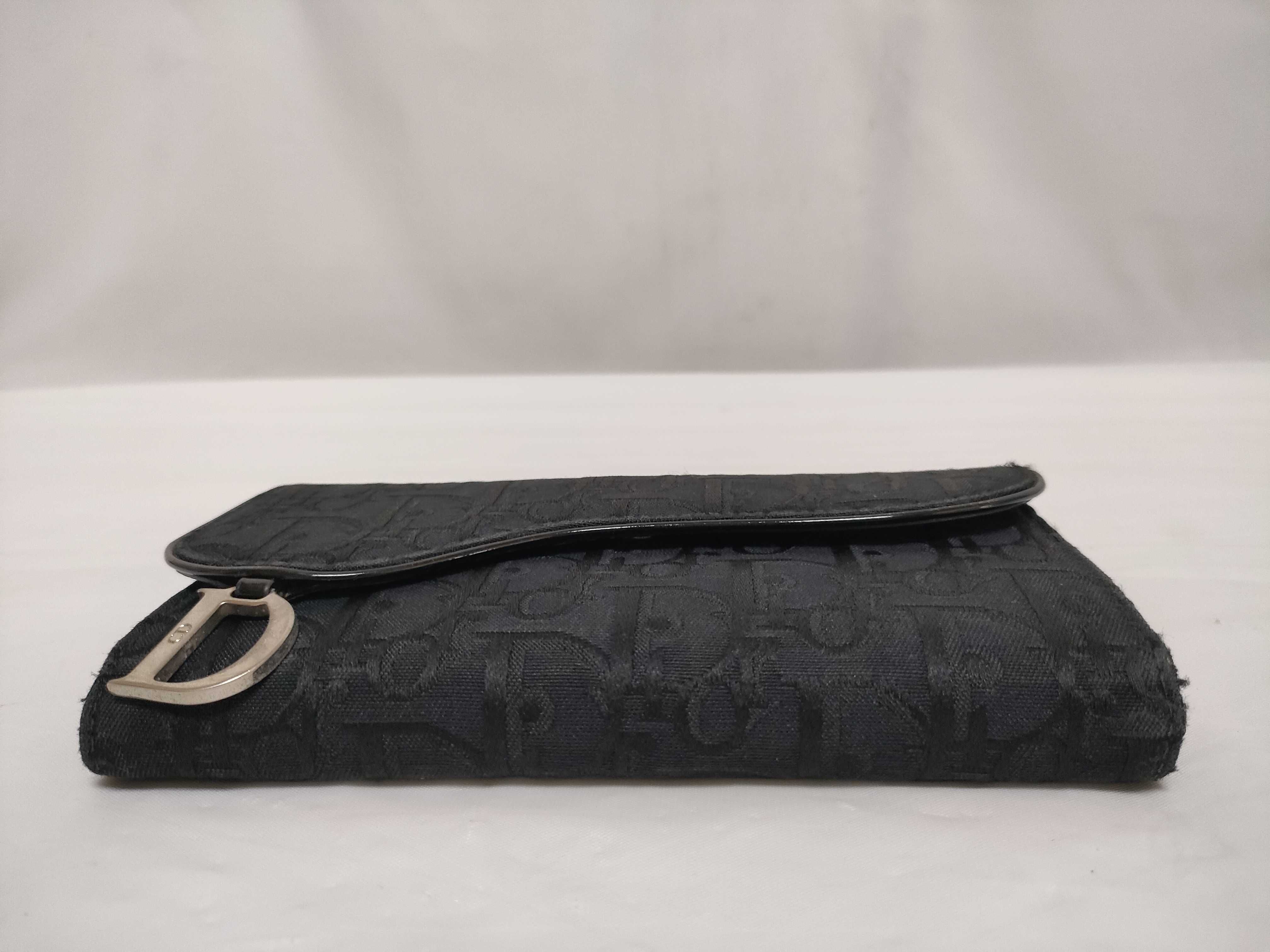 Saddle Canvas Long Wallet — view 4